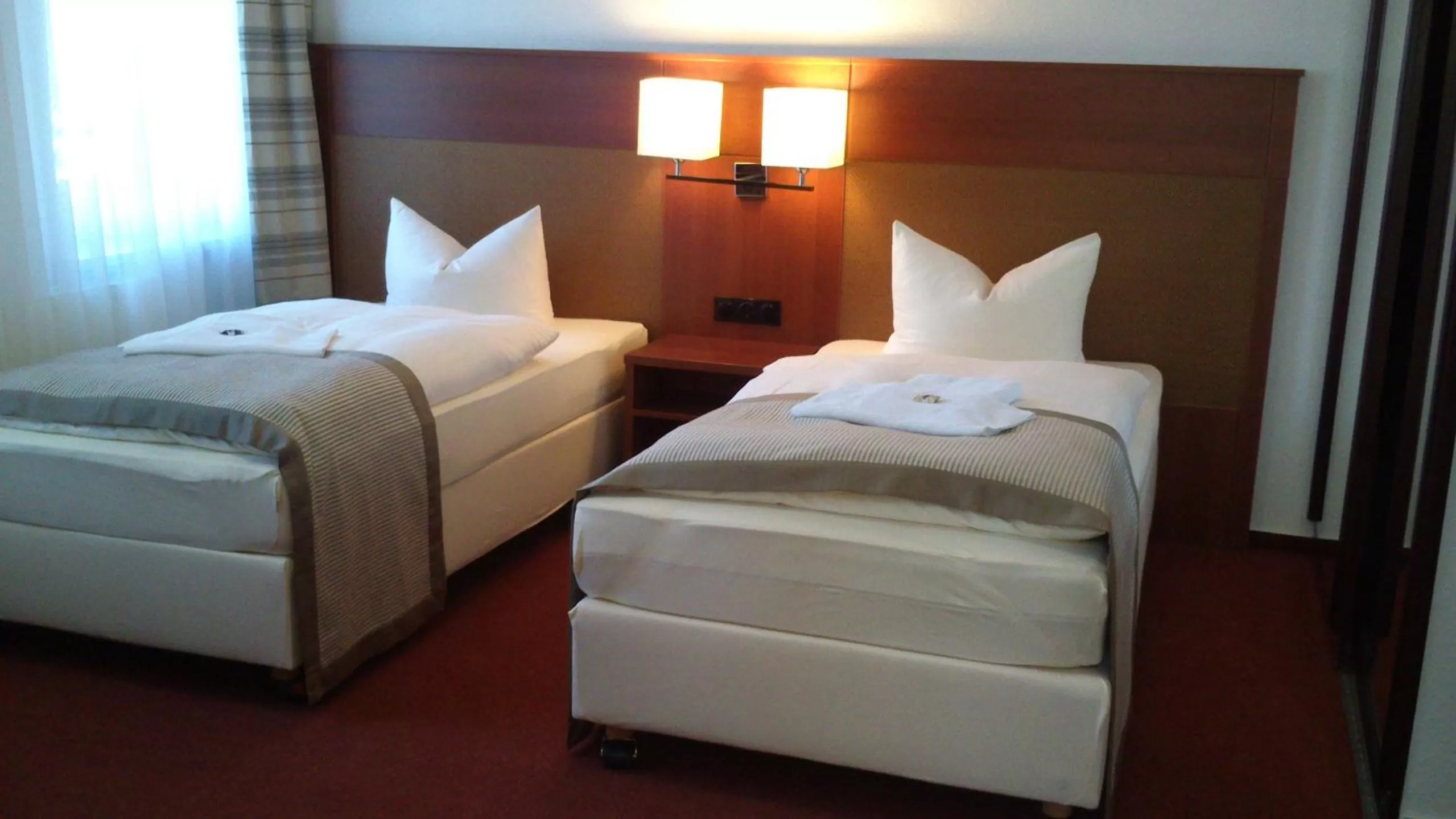 Bed in Hotel Boizenburger Hof