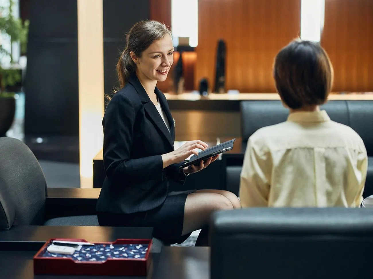 concierge in Park Hotel Tokyo