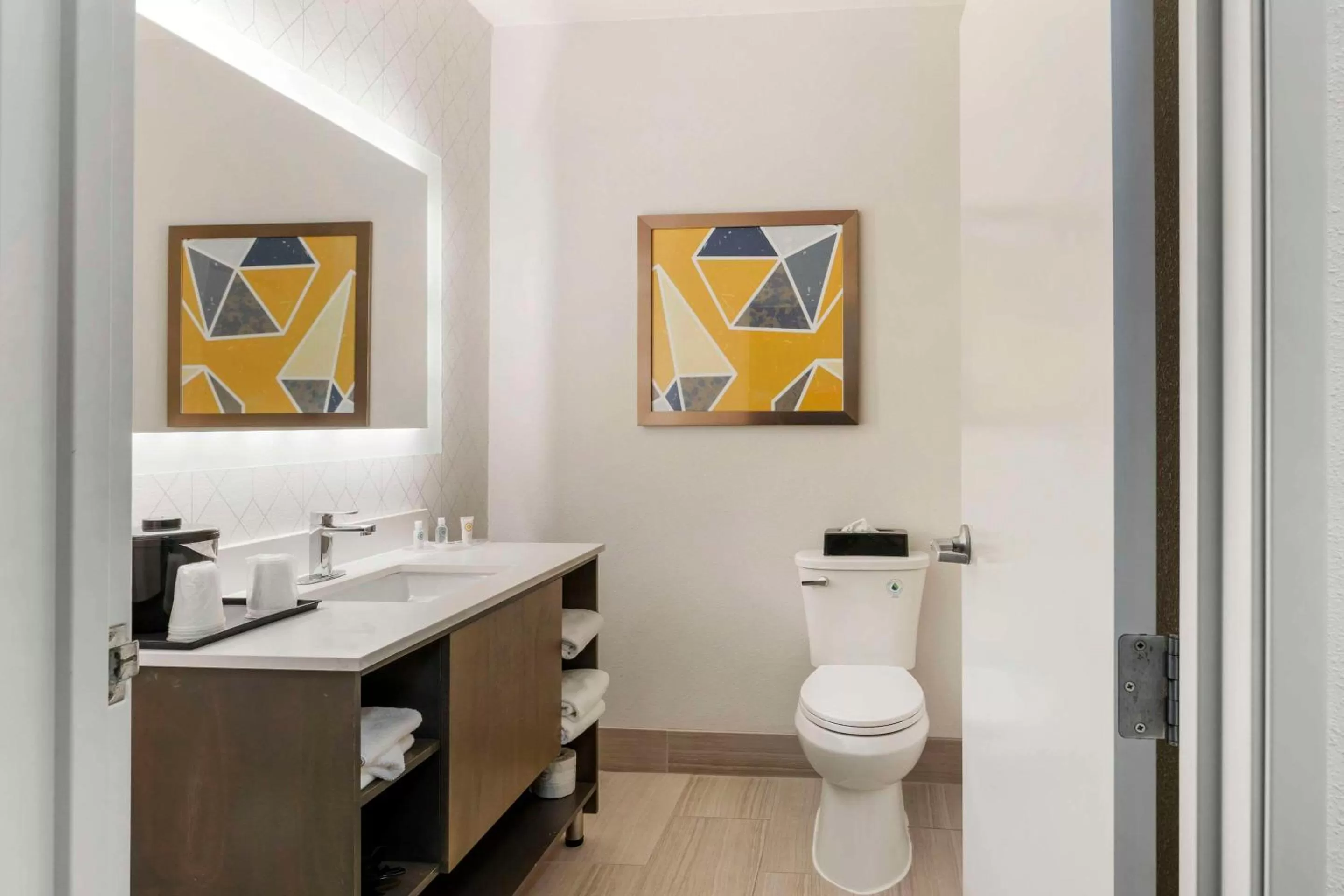 Bathroom in Comfort Suites Elgin Northwest