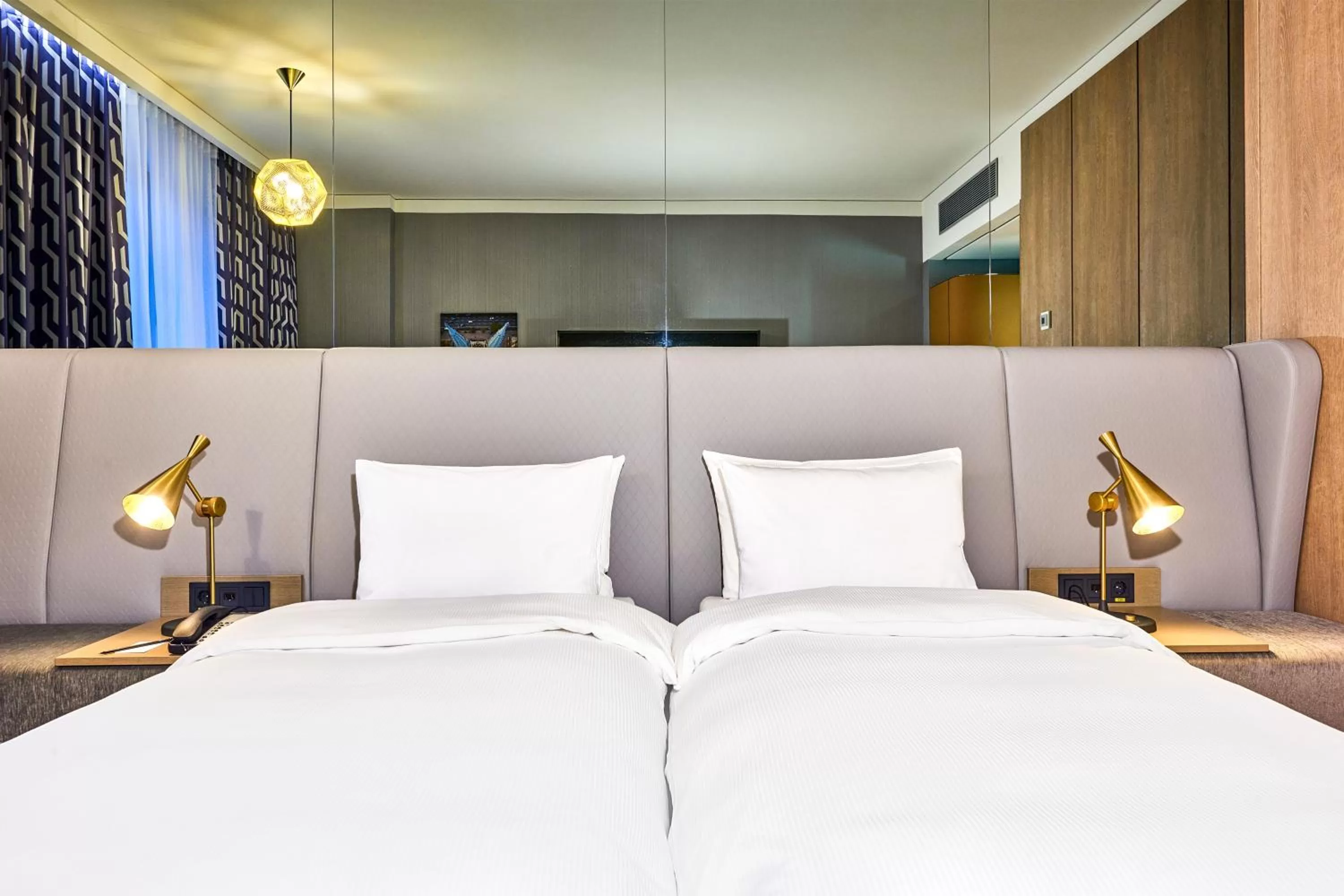 Bed in Radisson Blu Hotel, Kyiv City Centre