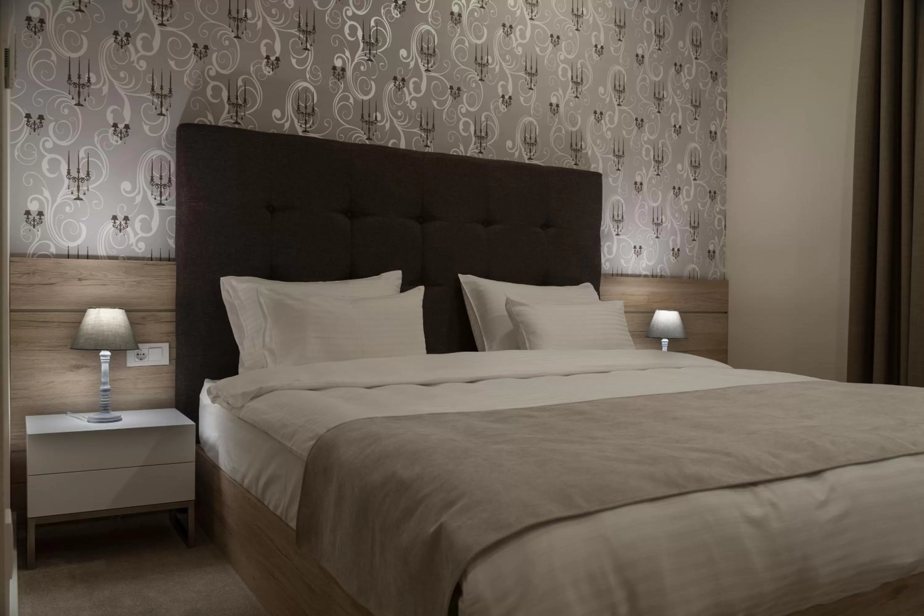 Photo of the whole room, Bed in IG Hotel