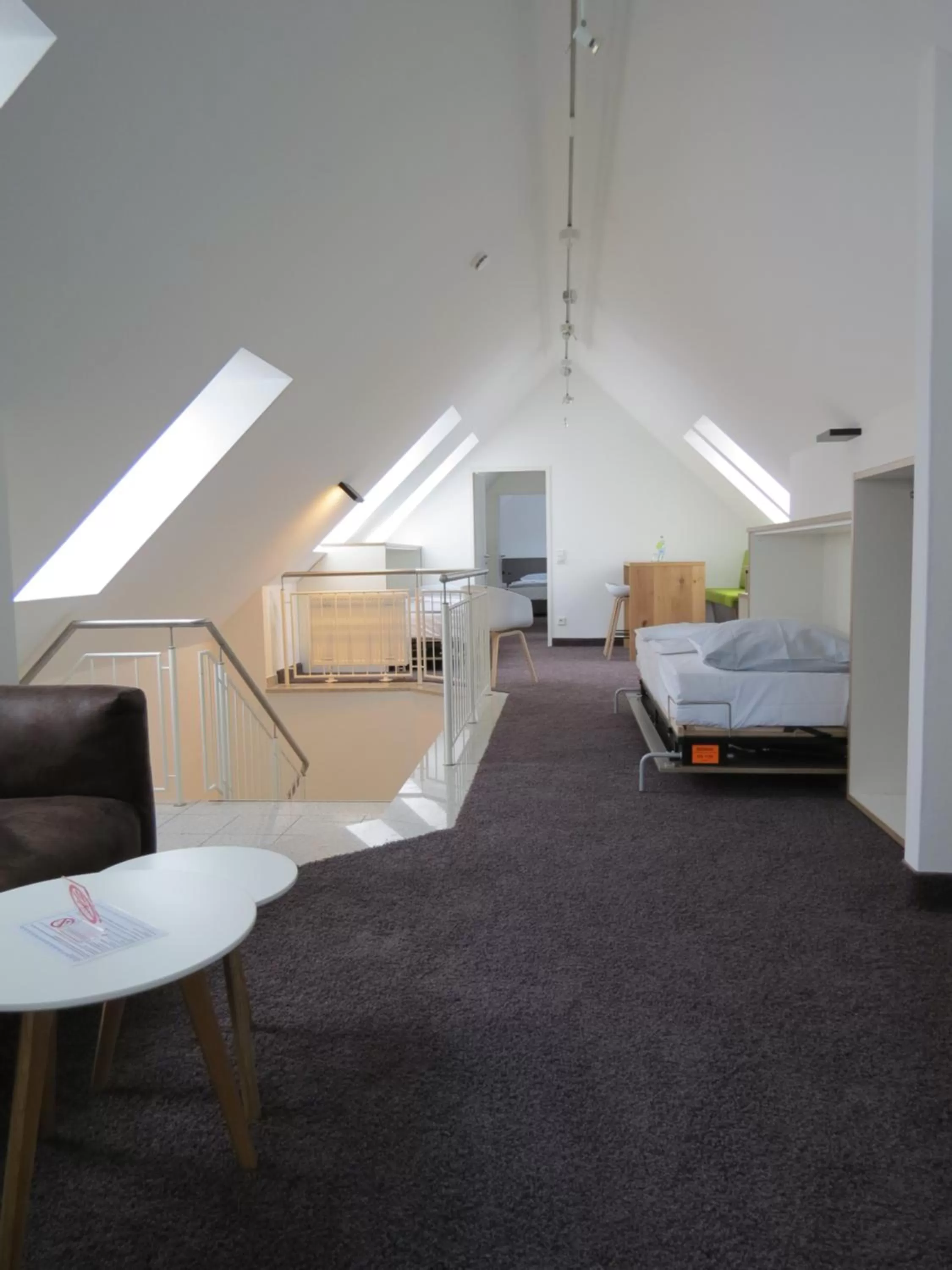 Bed in Comfor Hotel Ulm City