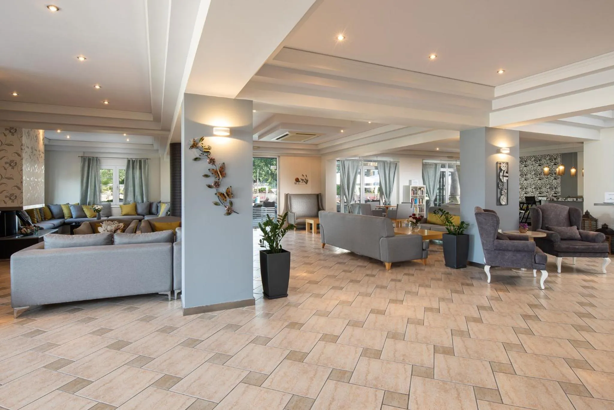 Lobby or reception in Flegra Palace