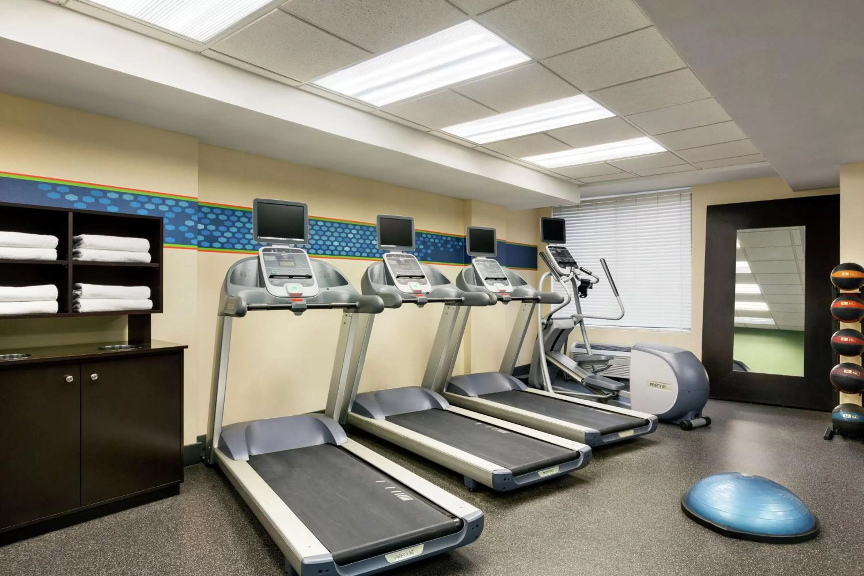Fitness centre/facilities in Hampton Inn & Suites Dallas-Mesquite
