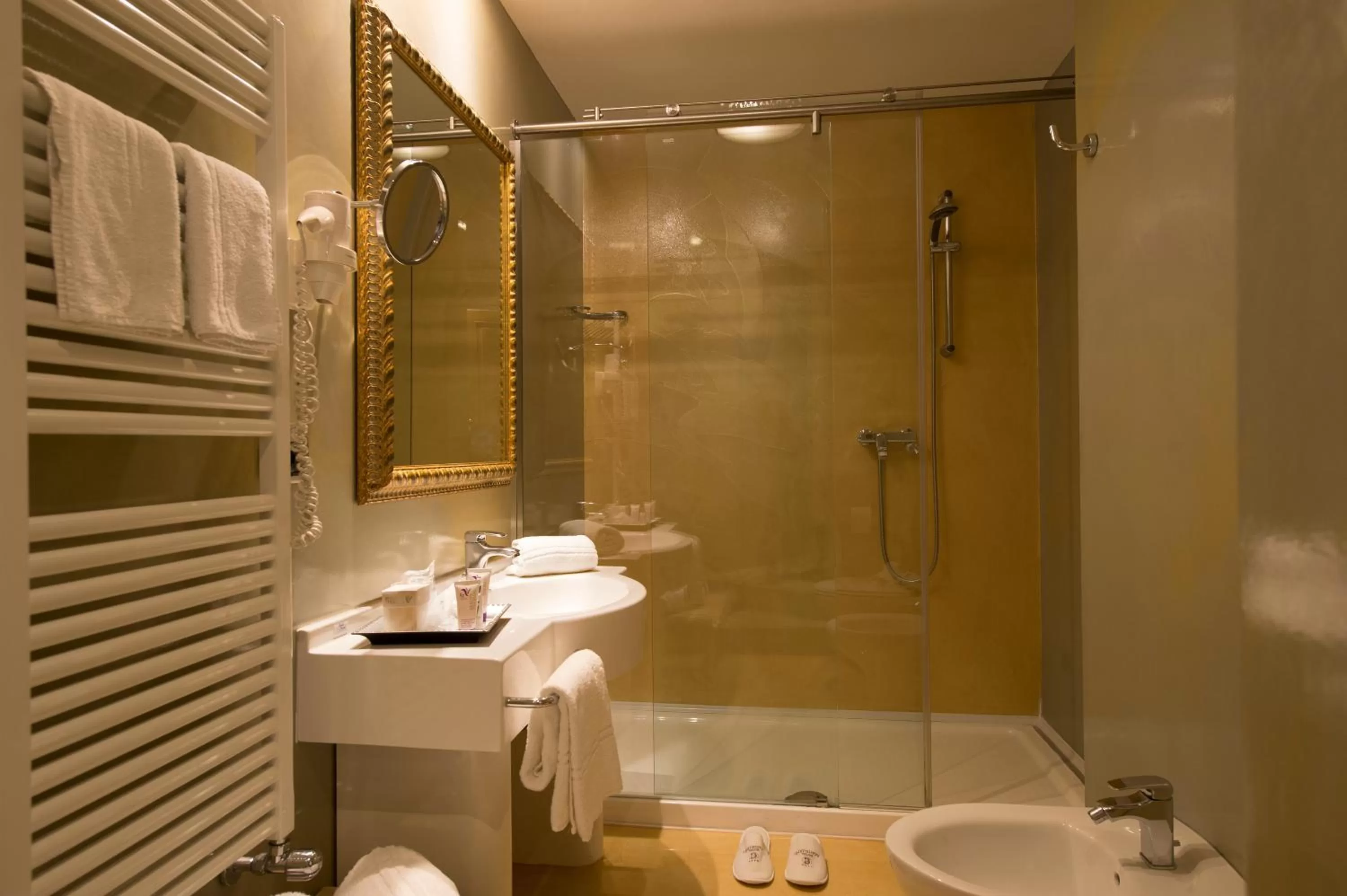 Shower in Hotel il Castelletto