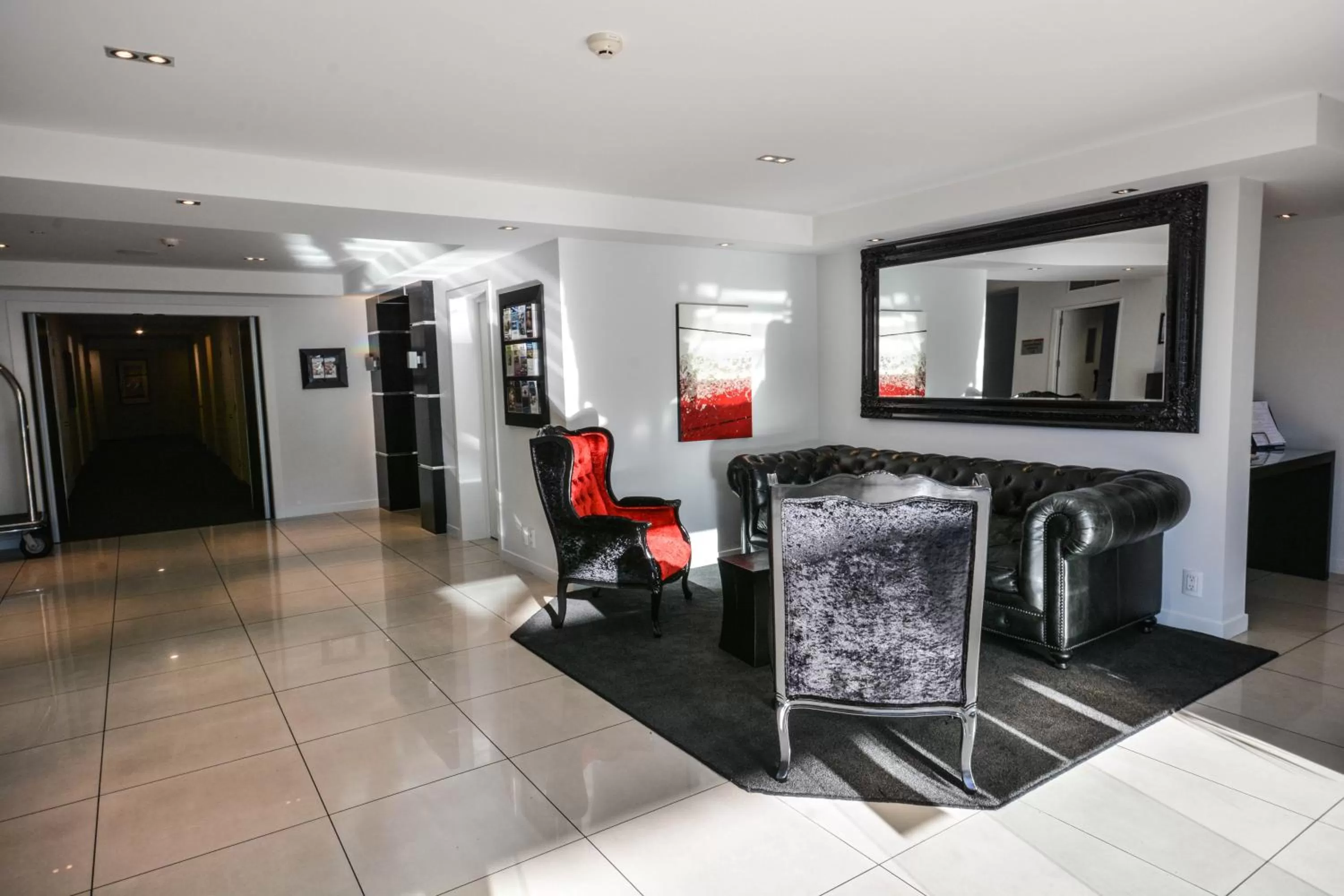 Lobby or reception in Carnmore Chateau Marlborough