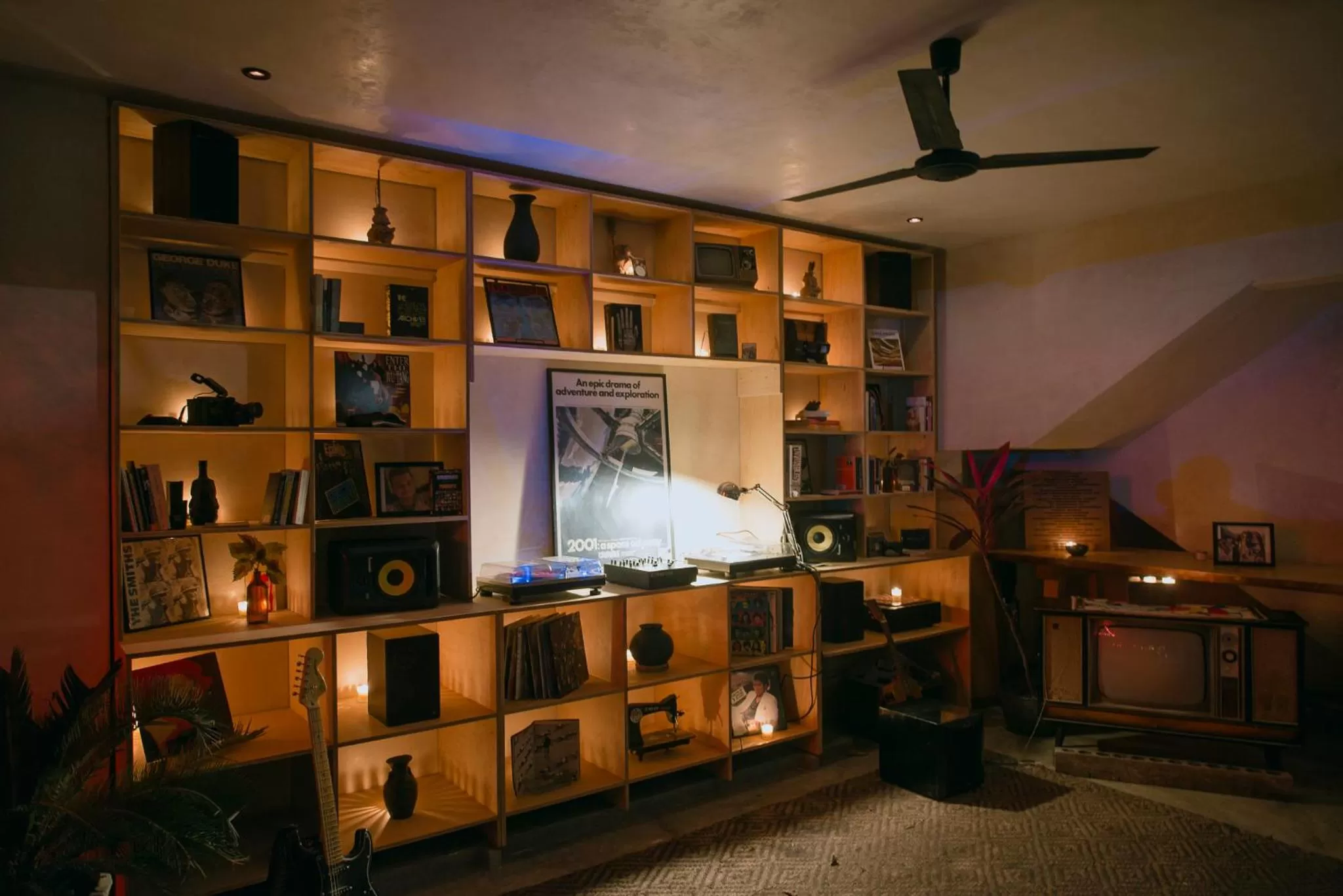 fireplace in Botånica Tulum