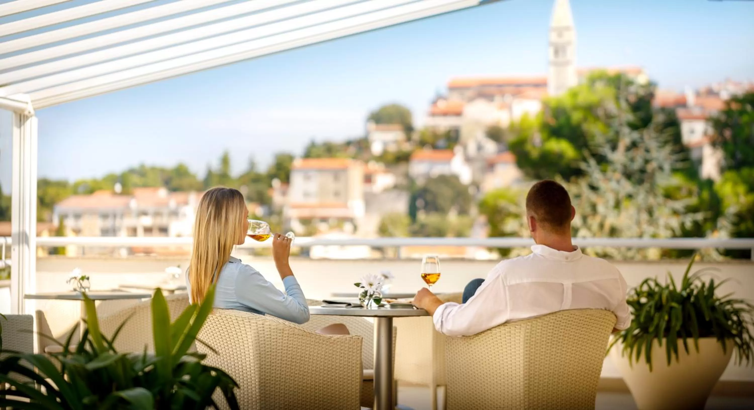 Balcony/Terrace in Maistra Select Pineta Hotel