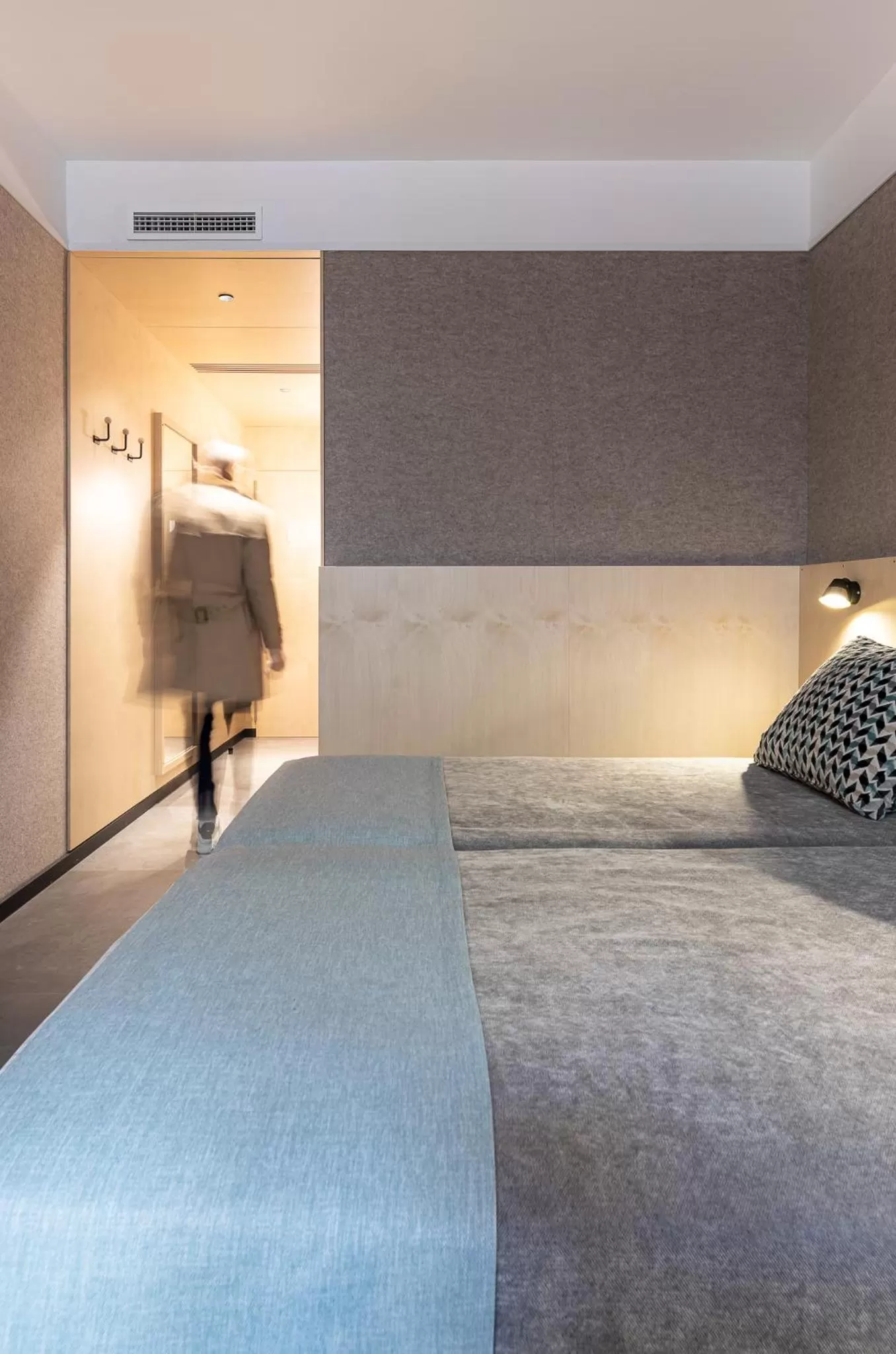 Bed in Hotel Raval House