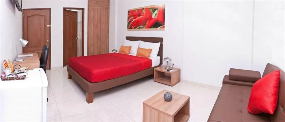 Bed in Hotel Condina Pereira