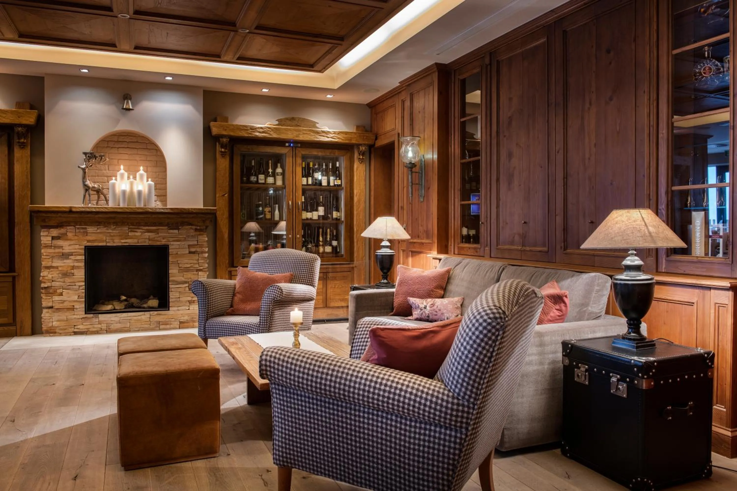 Lobby or reception in MANNI das Hotel