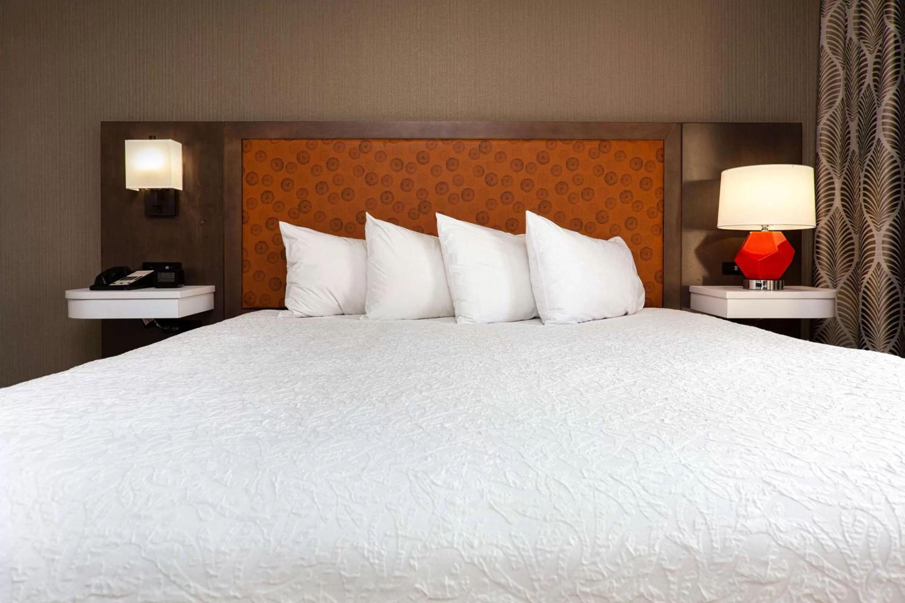 Bed in Hampton Inn Kingsport