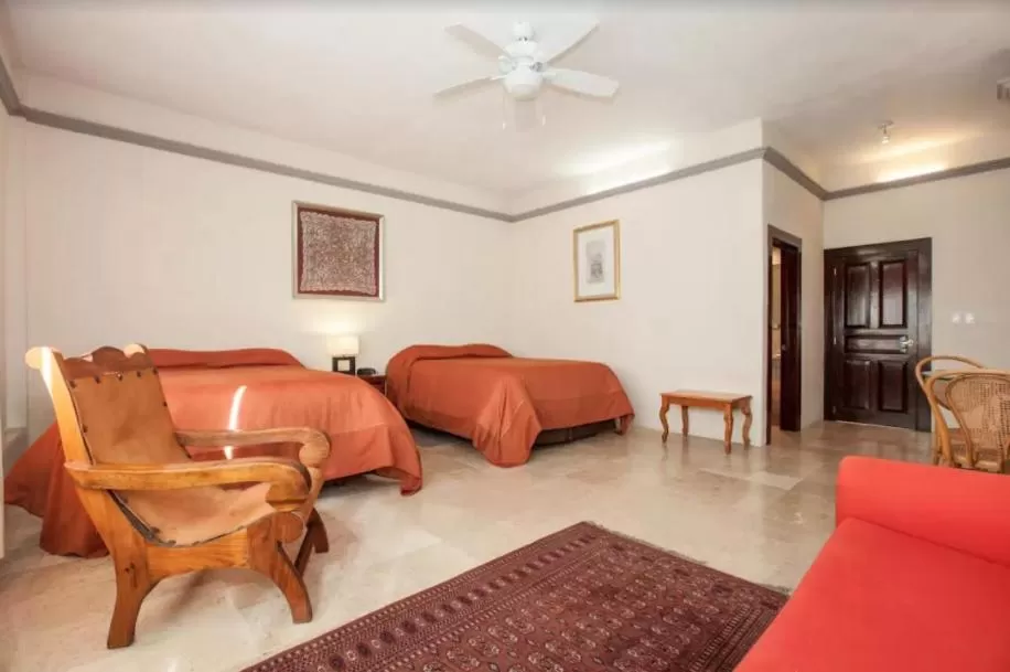 Bed in Orchidelirium Casa Hotel & Salud Estética