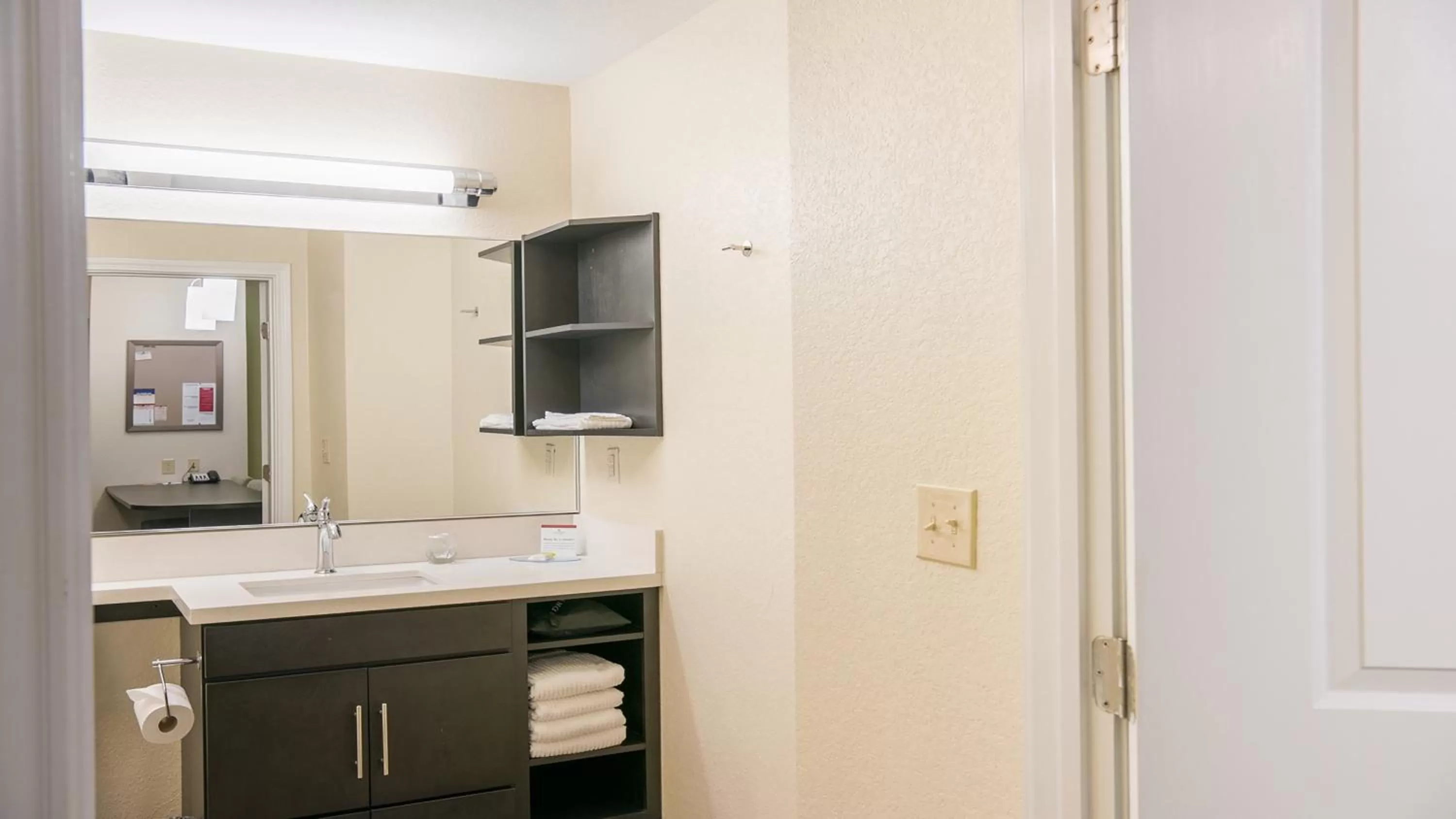 Bathroom in Candlewood Suites Bay City by IHG