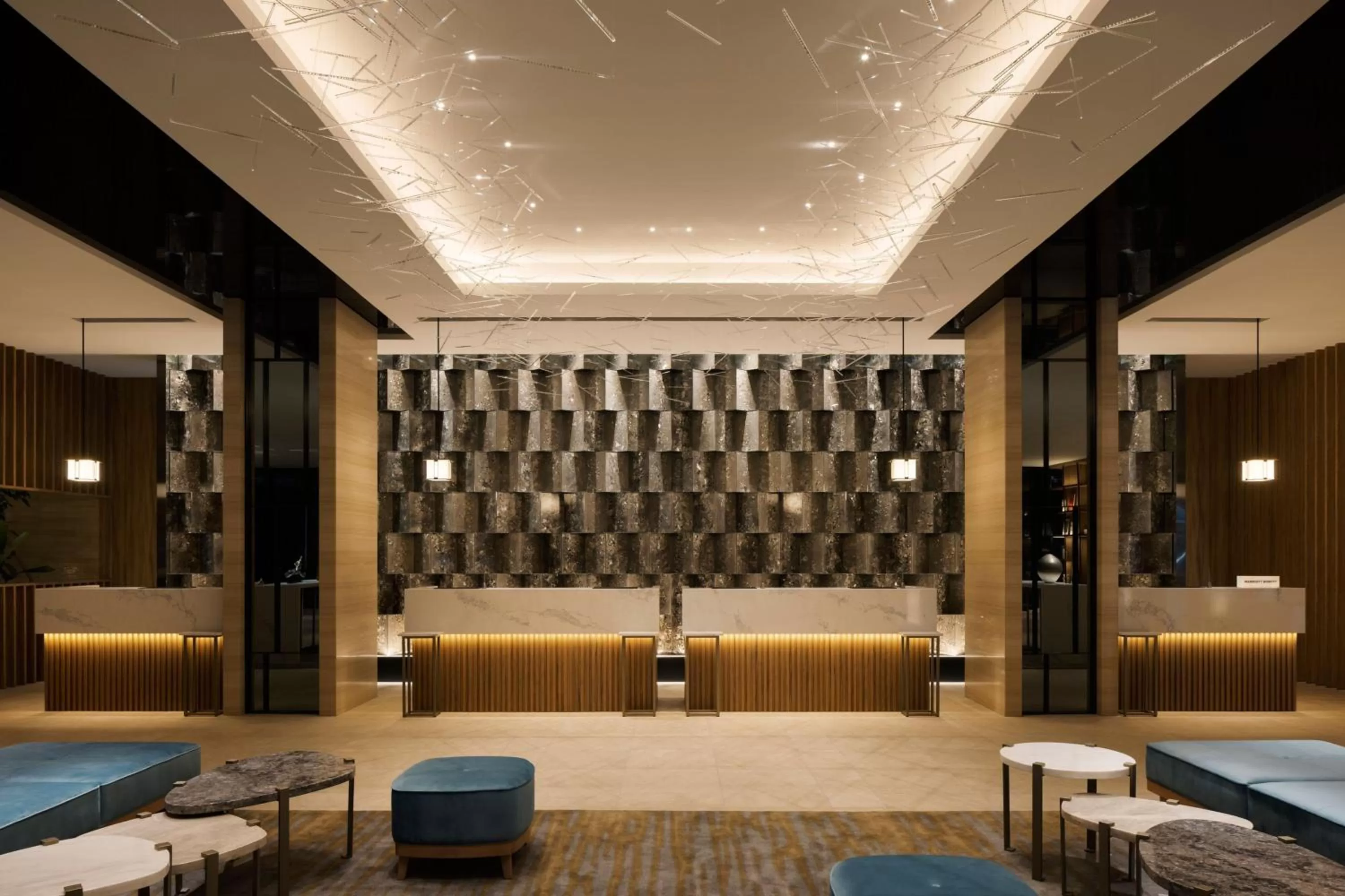 Lobby or reception, Bed in Courtyard by Marriott Nagoya
