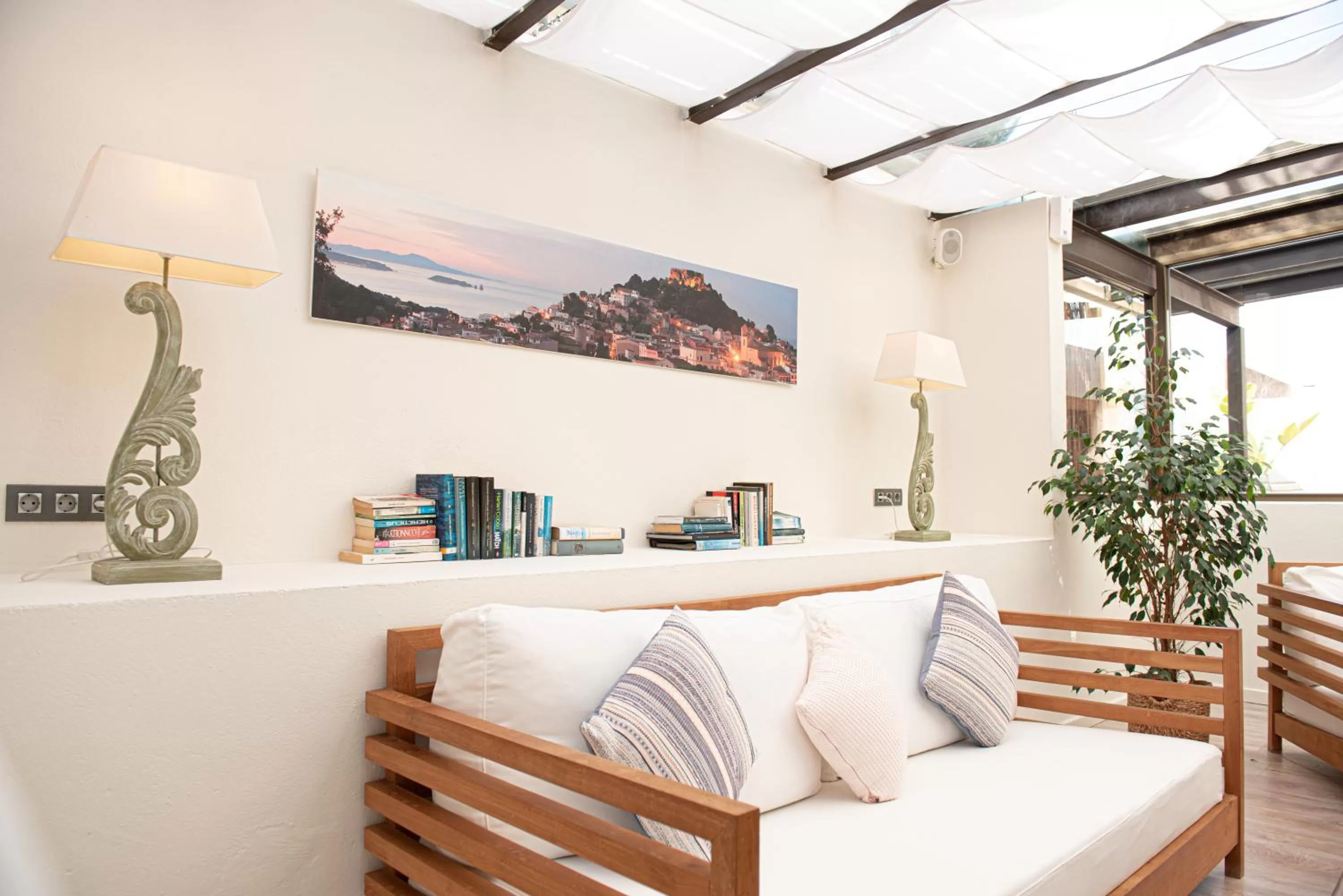 Seating area in El Petit Convent