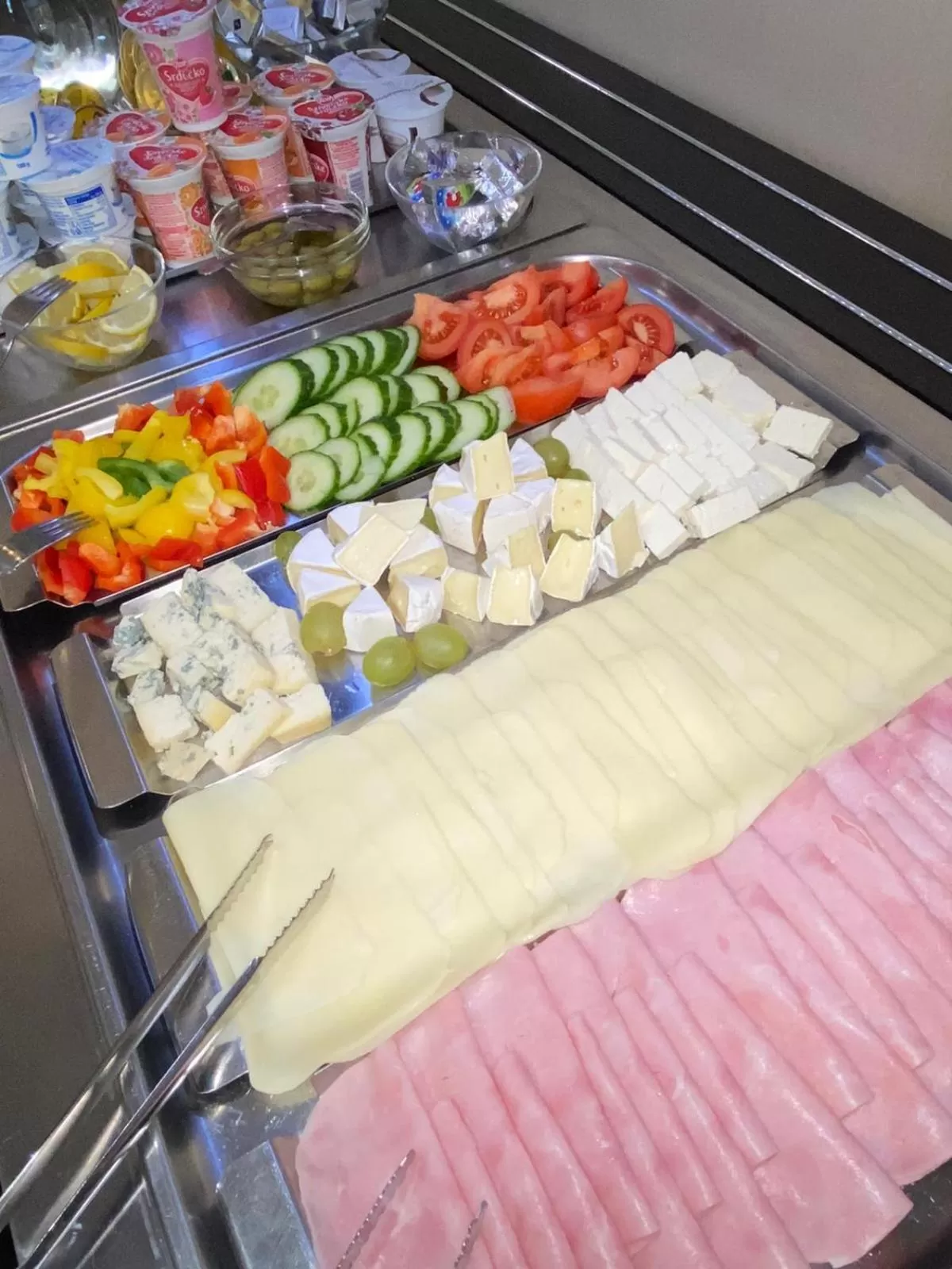 Breakfast in Hotel Astory Plzeň