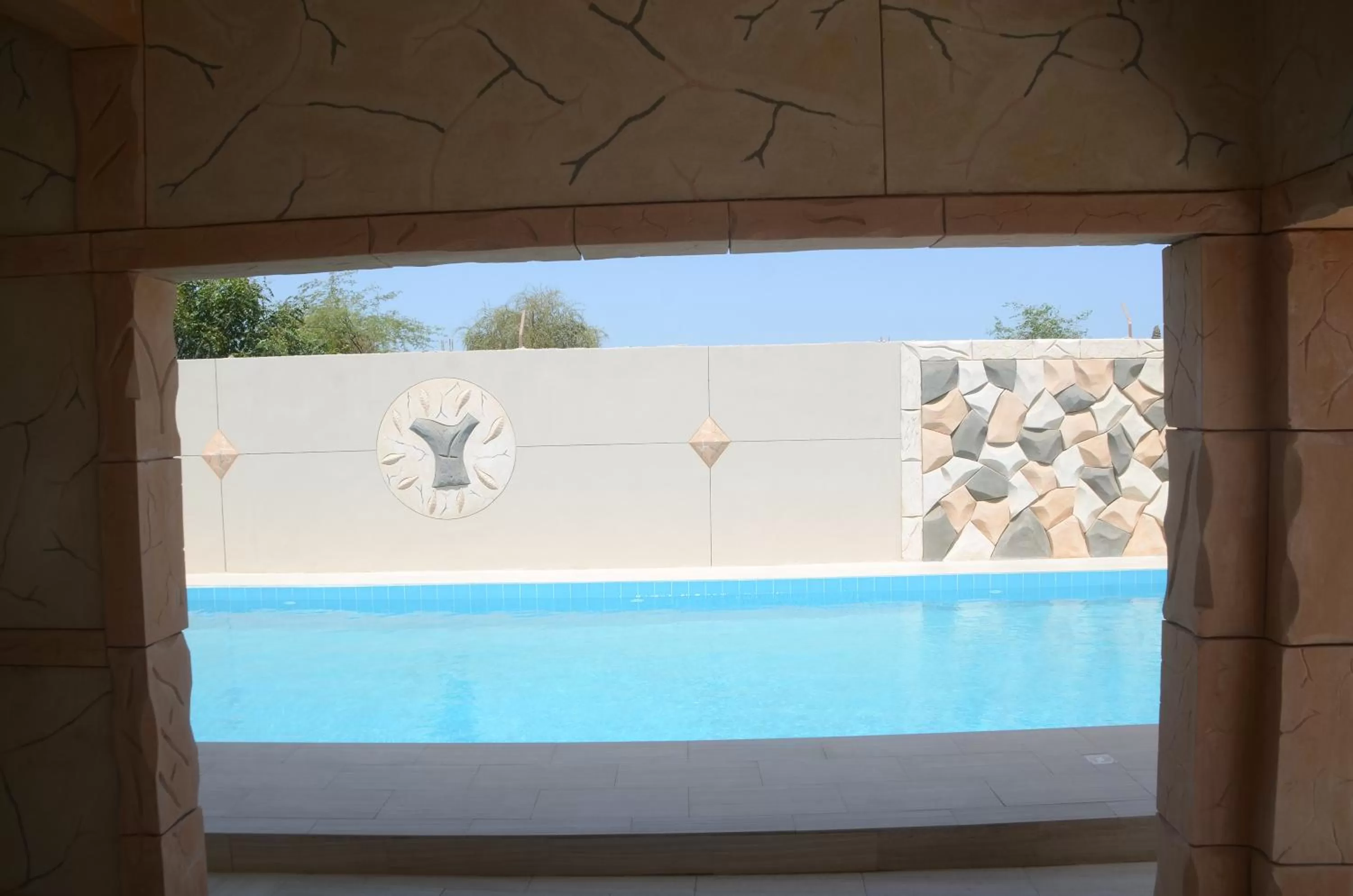 Pool View in Hotel La Perle