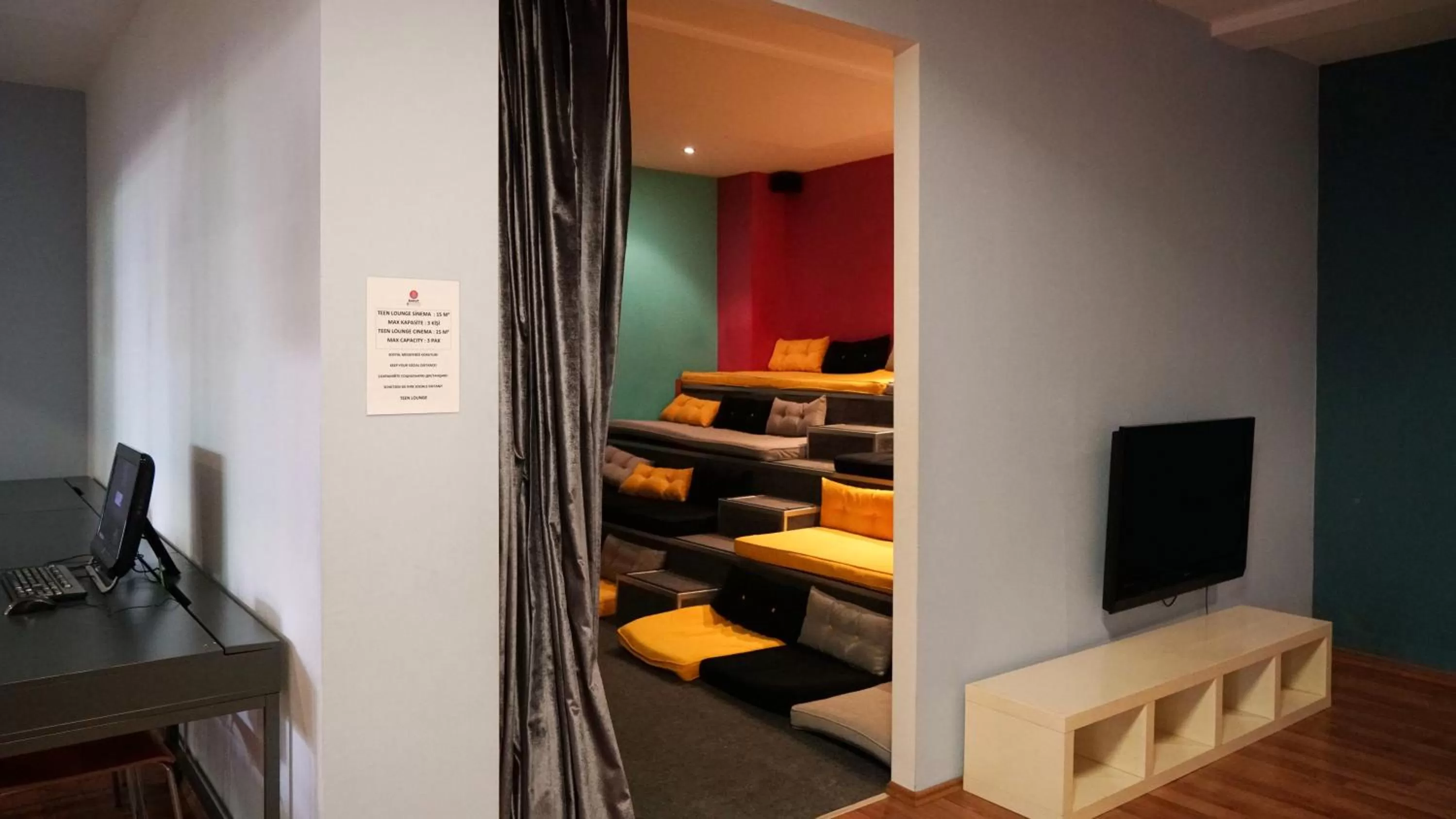 Seating area in Barut B Suites