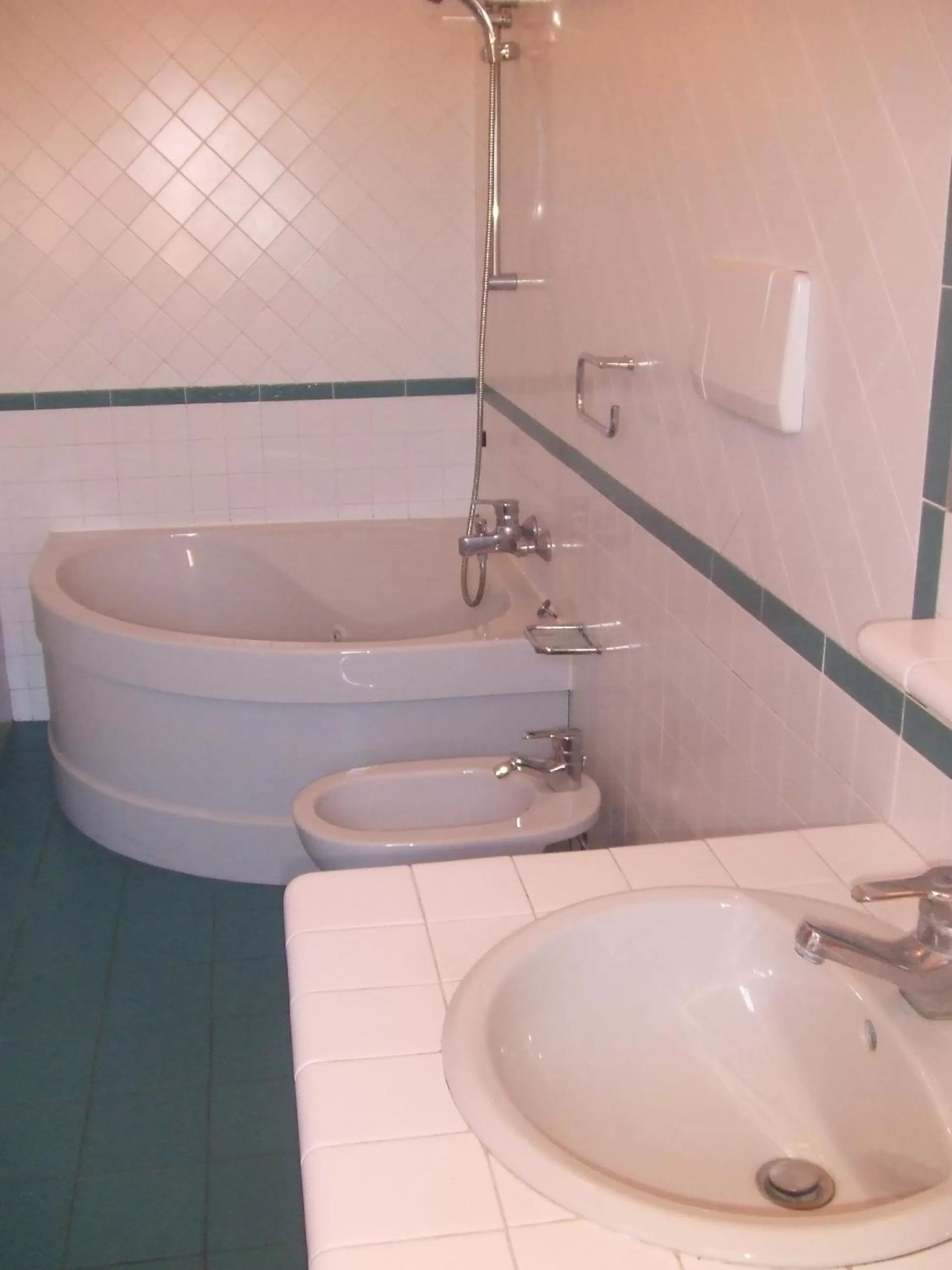 Bathroom in Da ö Vittorio SRL