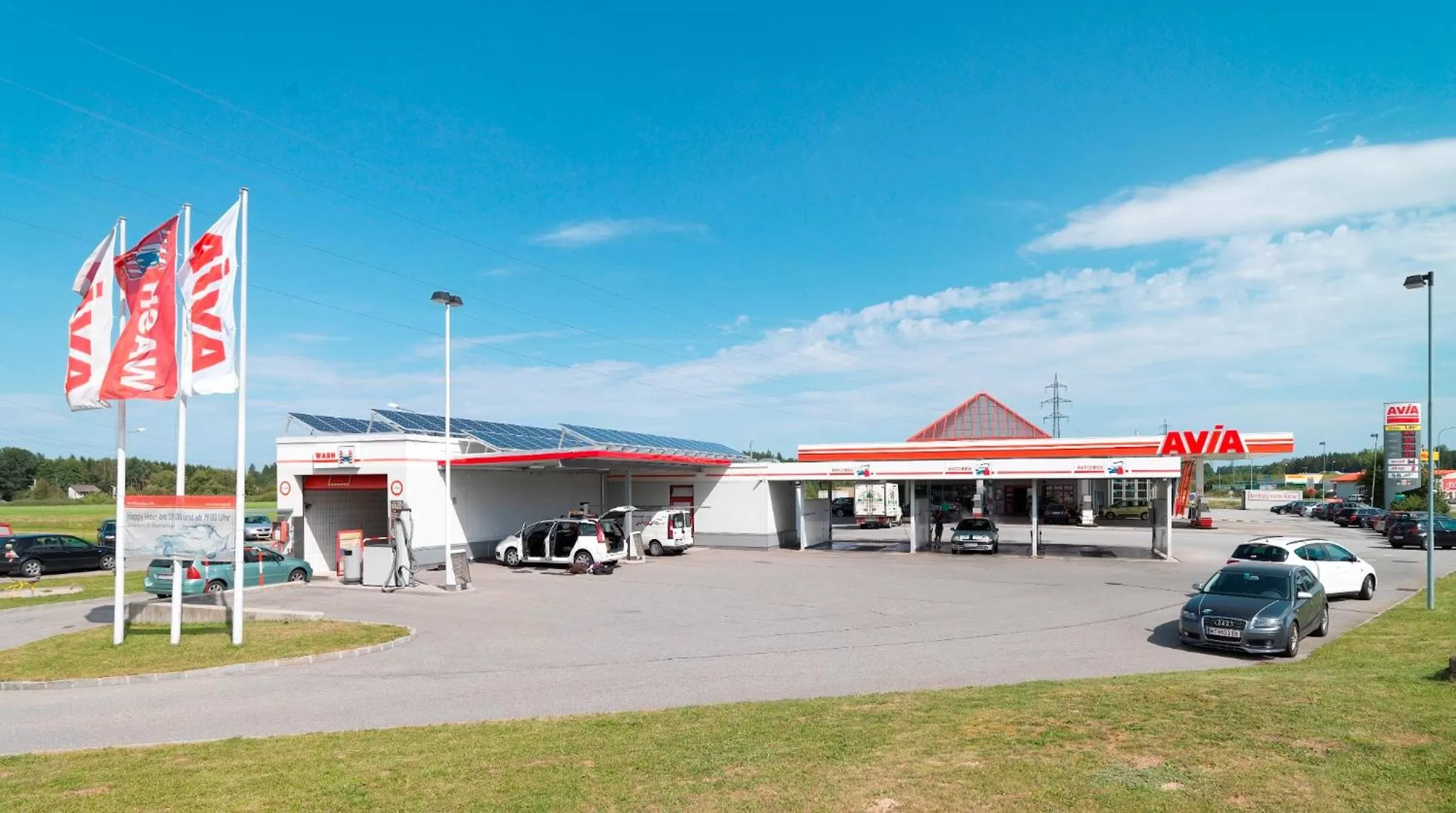 Area and facilities in FairSleep Avia Motel Gmünd