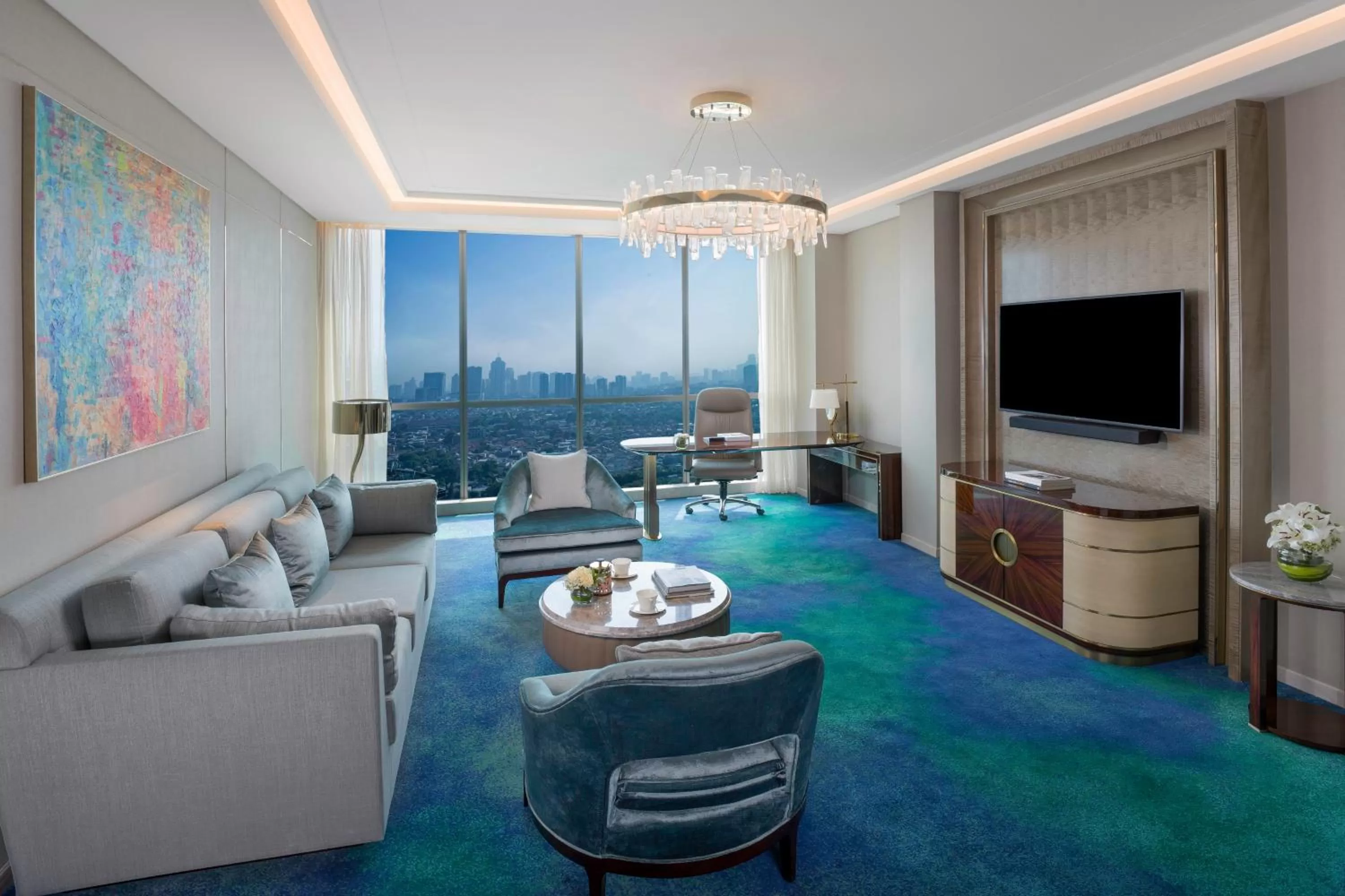 Living room in InterContinental Hotels Jakarta Pondok Indah by IHG