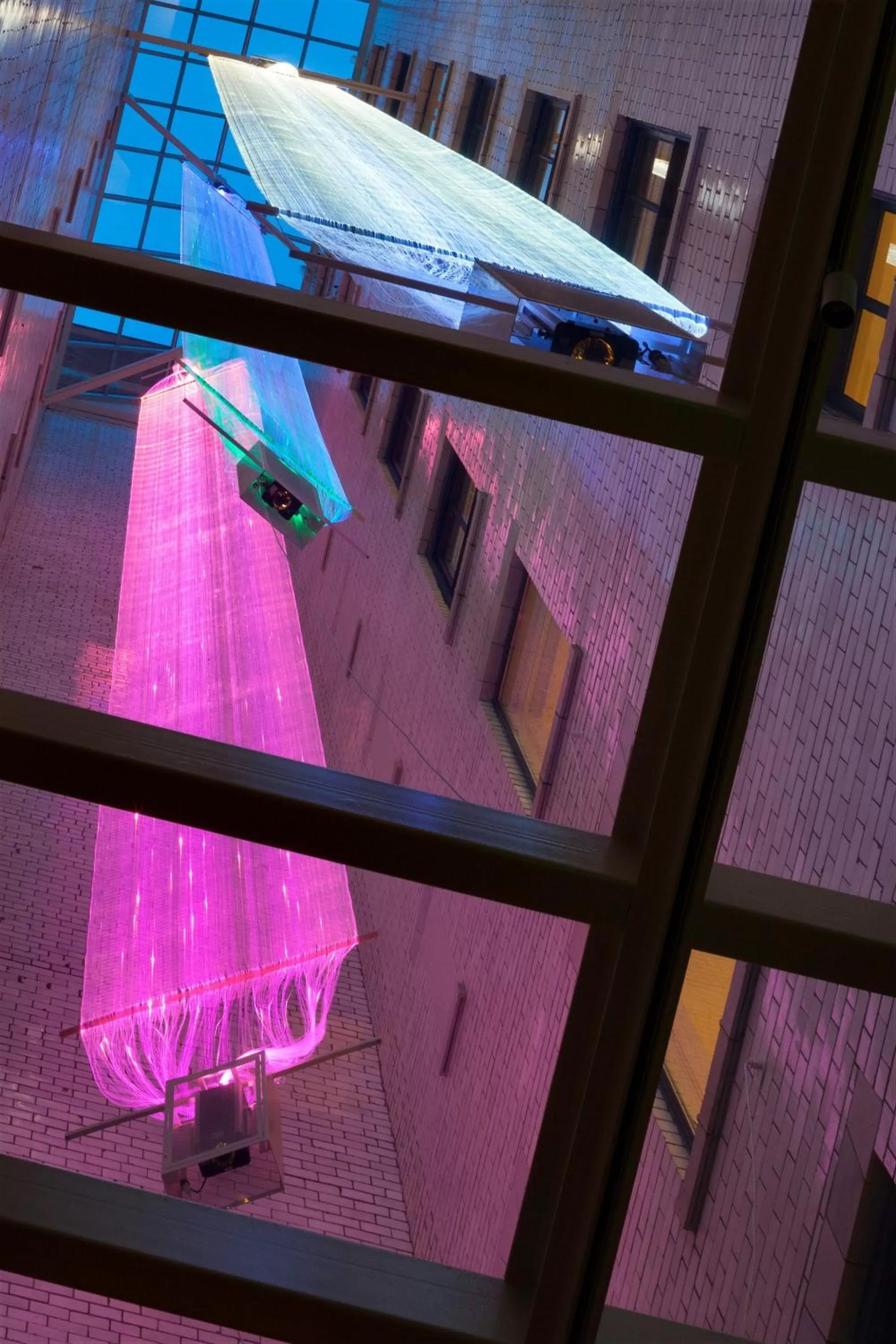 Property building in 21c Museum Hotel Cincinnati