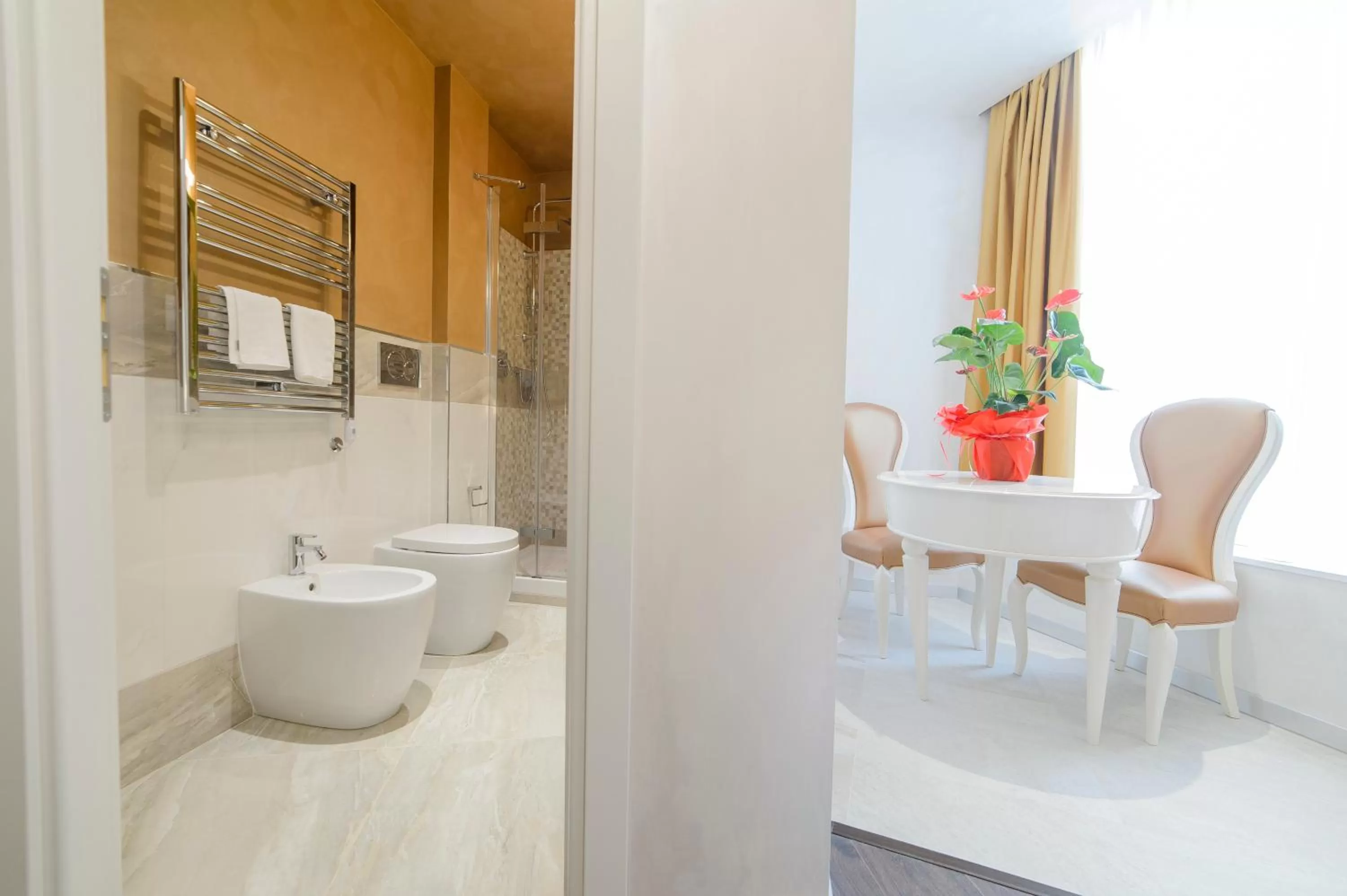 Shower in Hotel Vespasiano