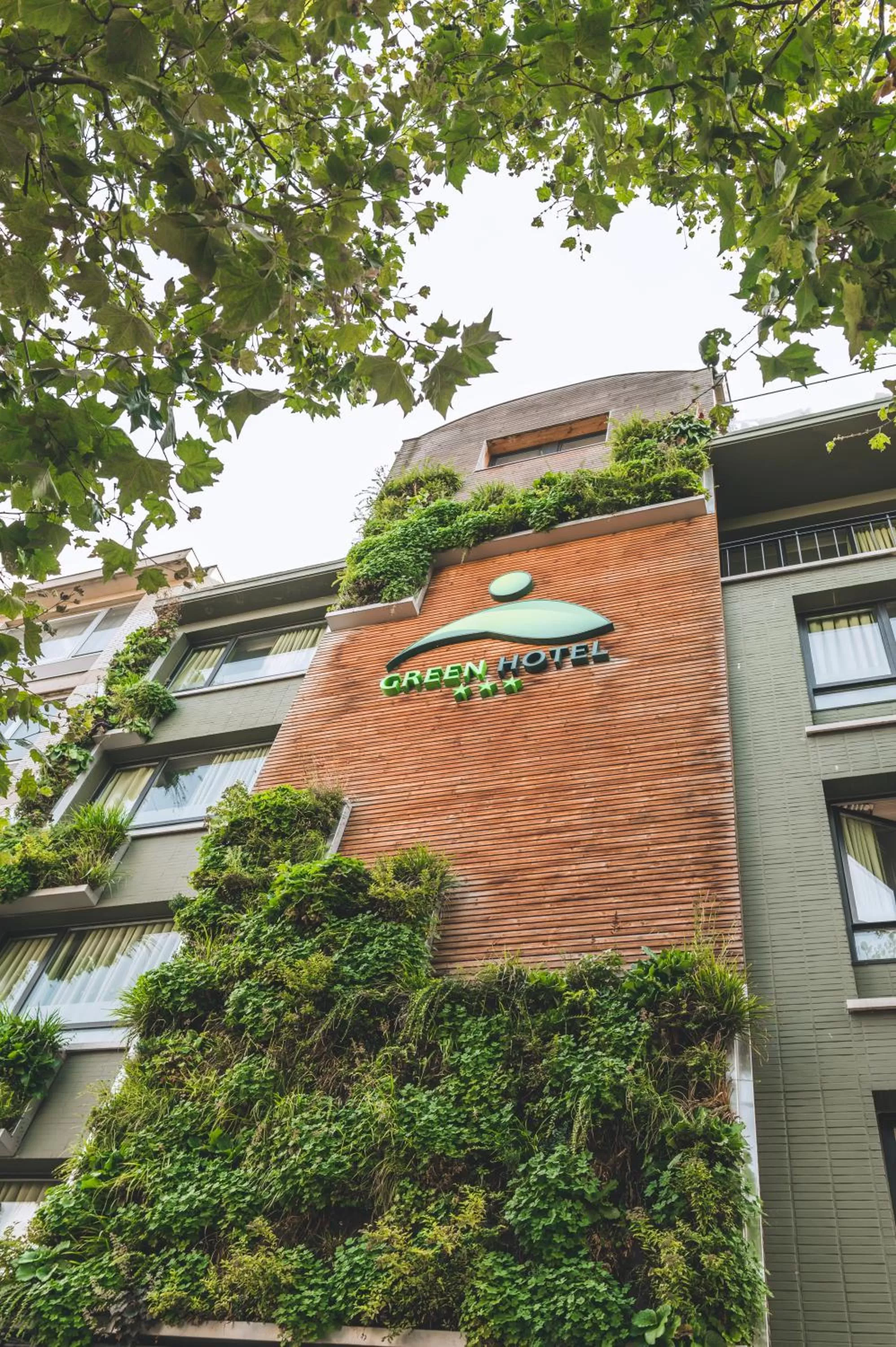 Property building in Green Hotel