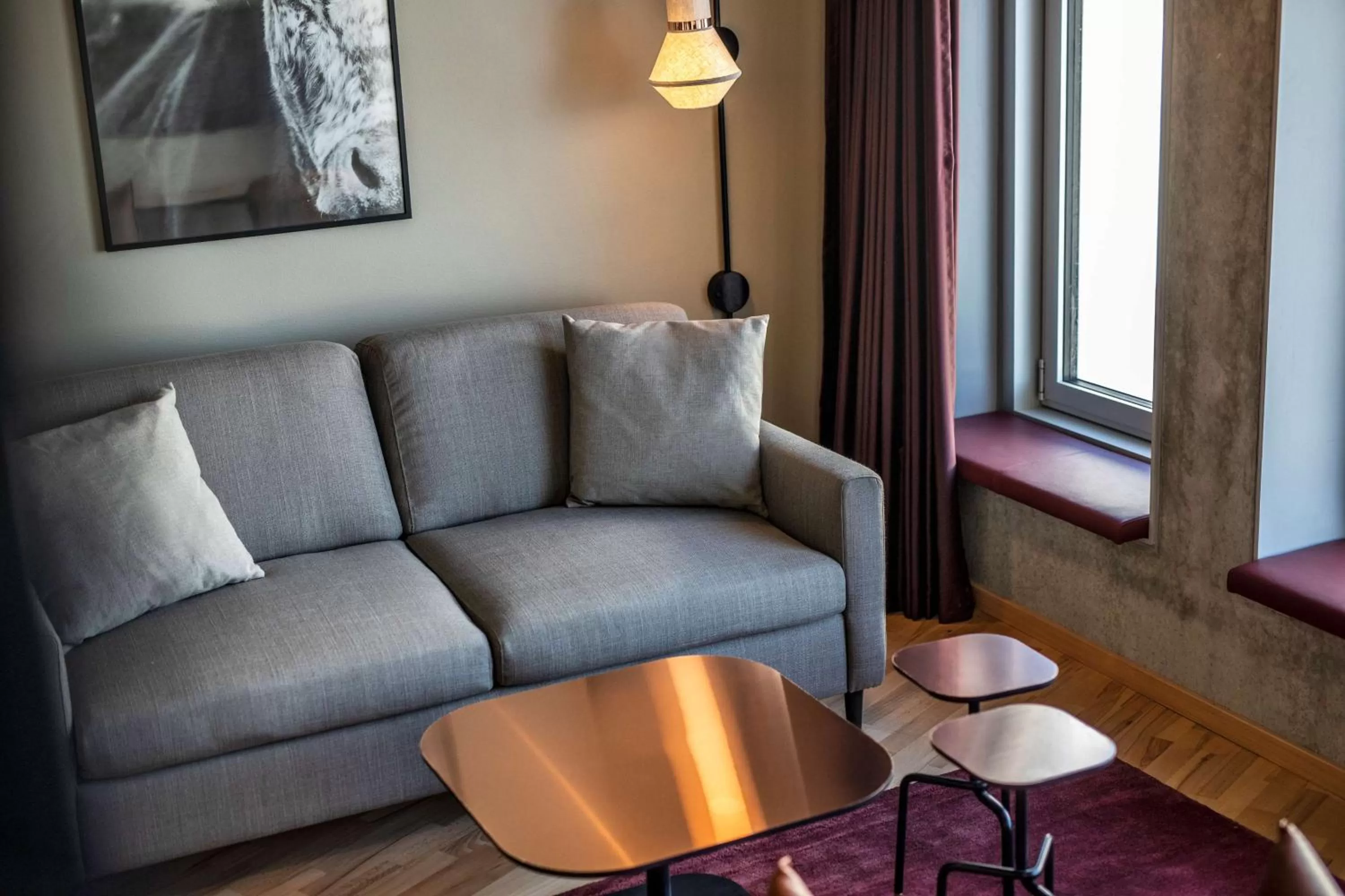 Bedroom in Scandic Kødbyen