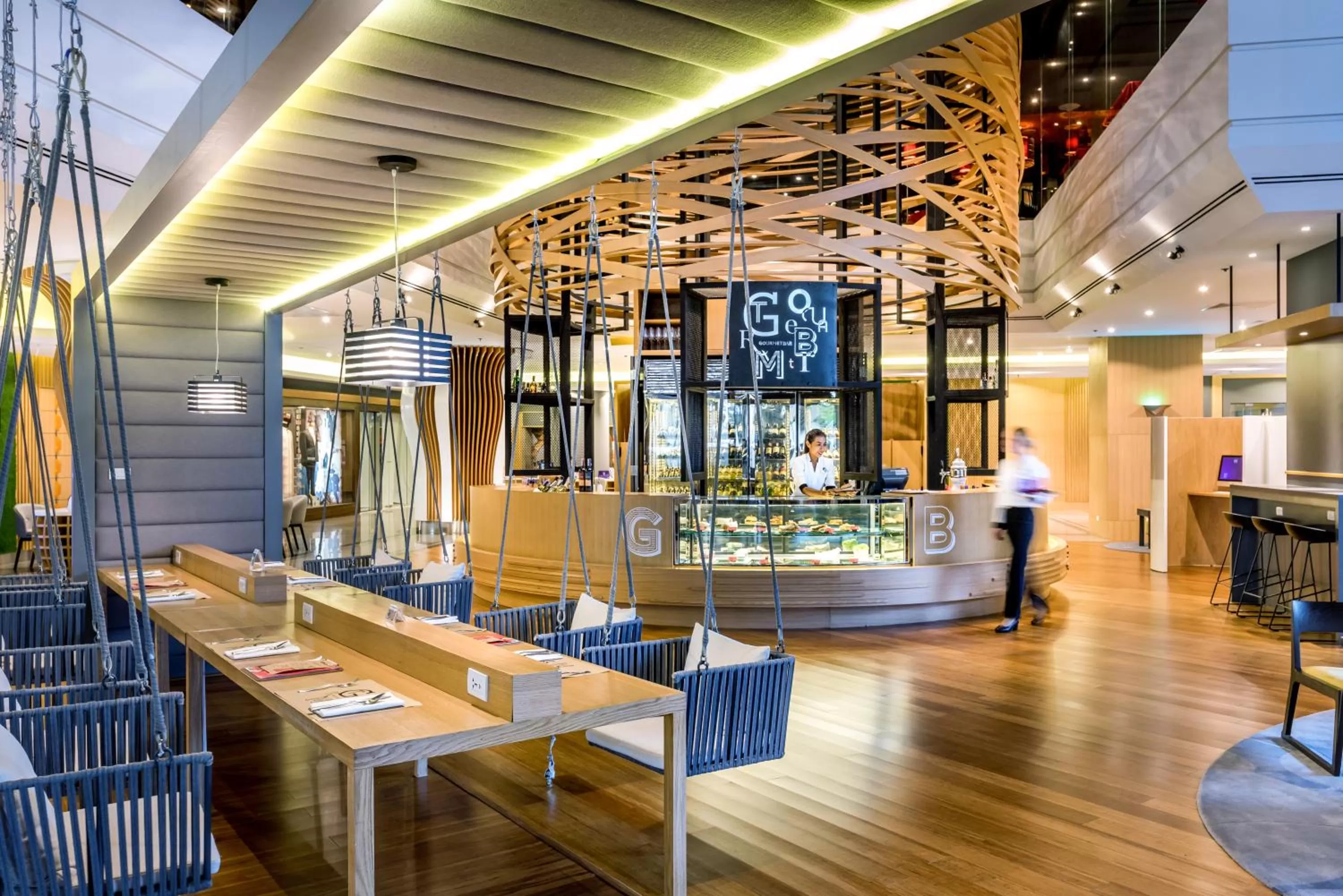 Lobby or reception in Novotel Bangkok on Siam Square