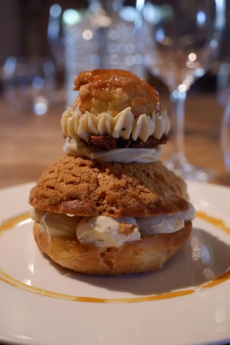 Food close-up in La Flambée