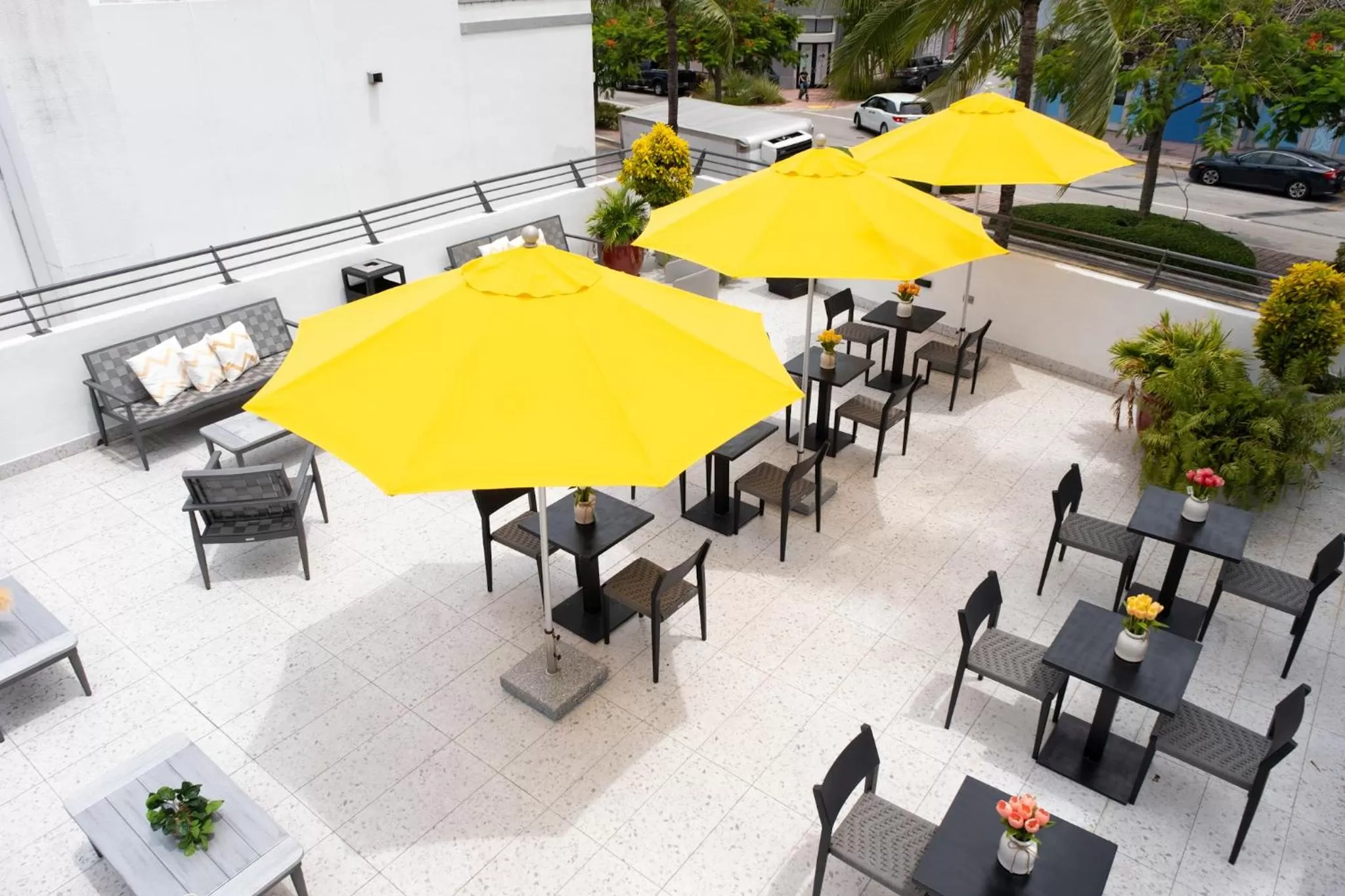 Balcony/Terrace in Fashion Boutique Hotel