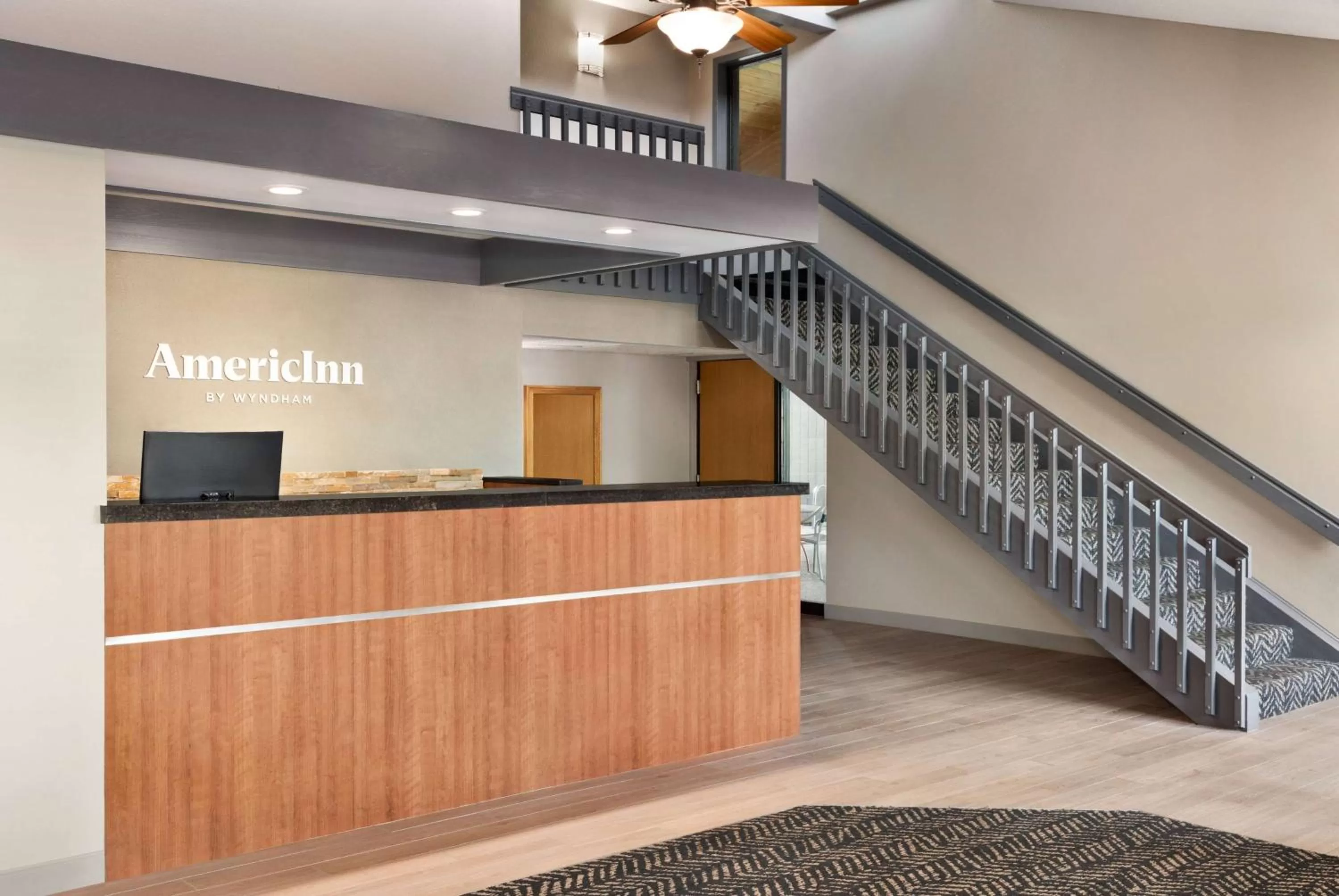 Lobby or reception in AmericInn by Wyndham Bemidji