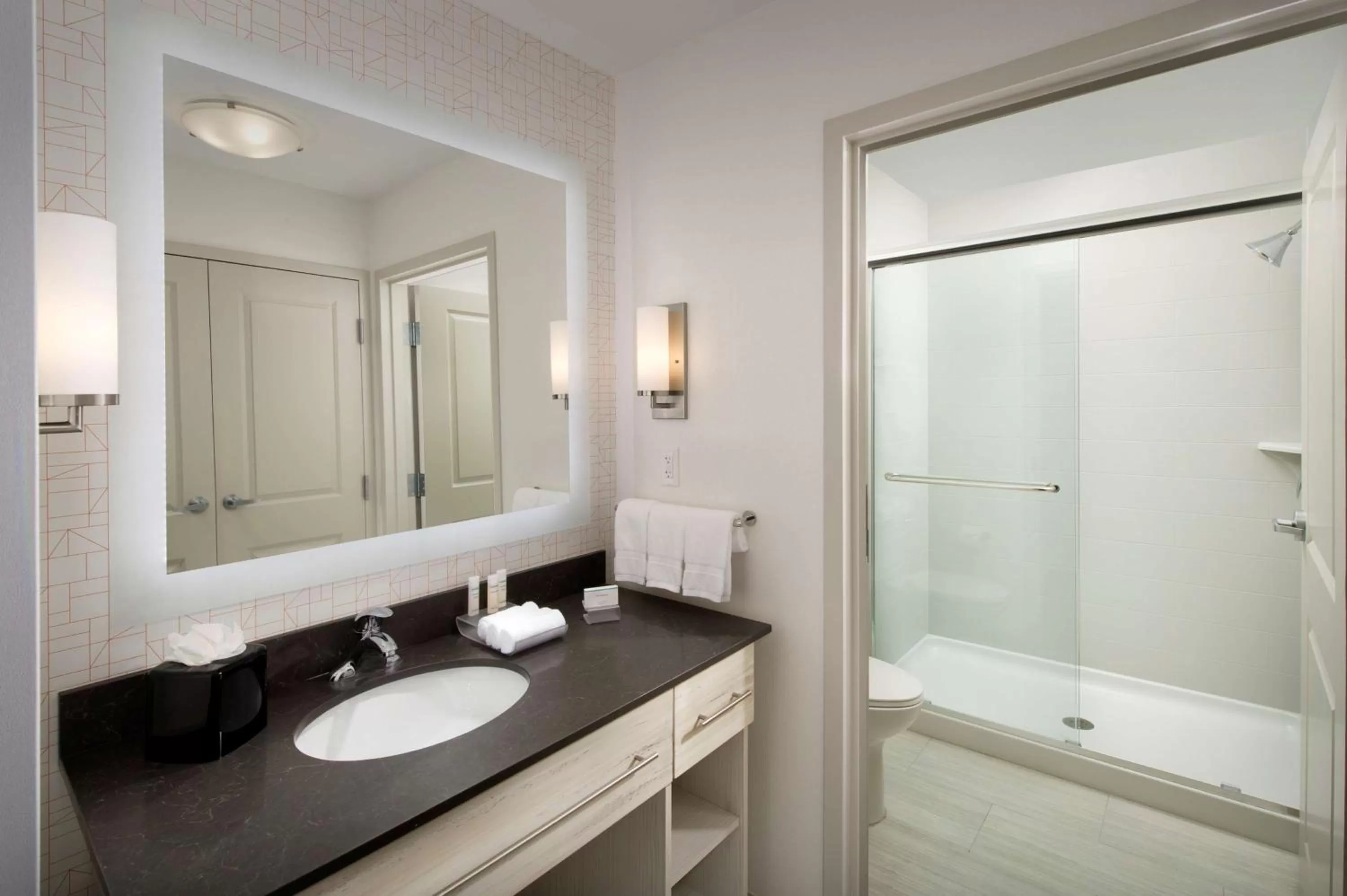 Bathroom in Homewood Suites by Hilton Miami Downtown/Brickell
