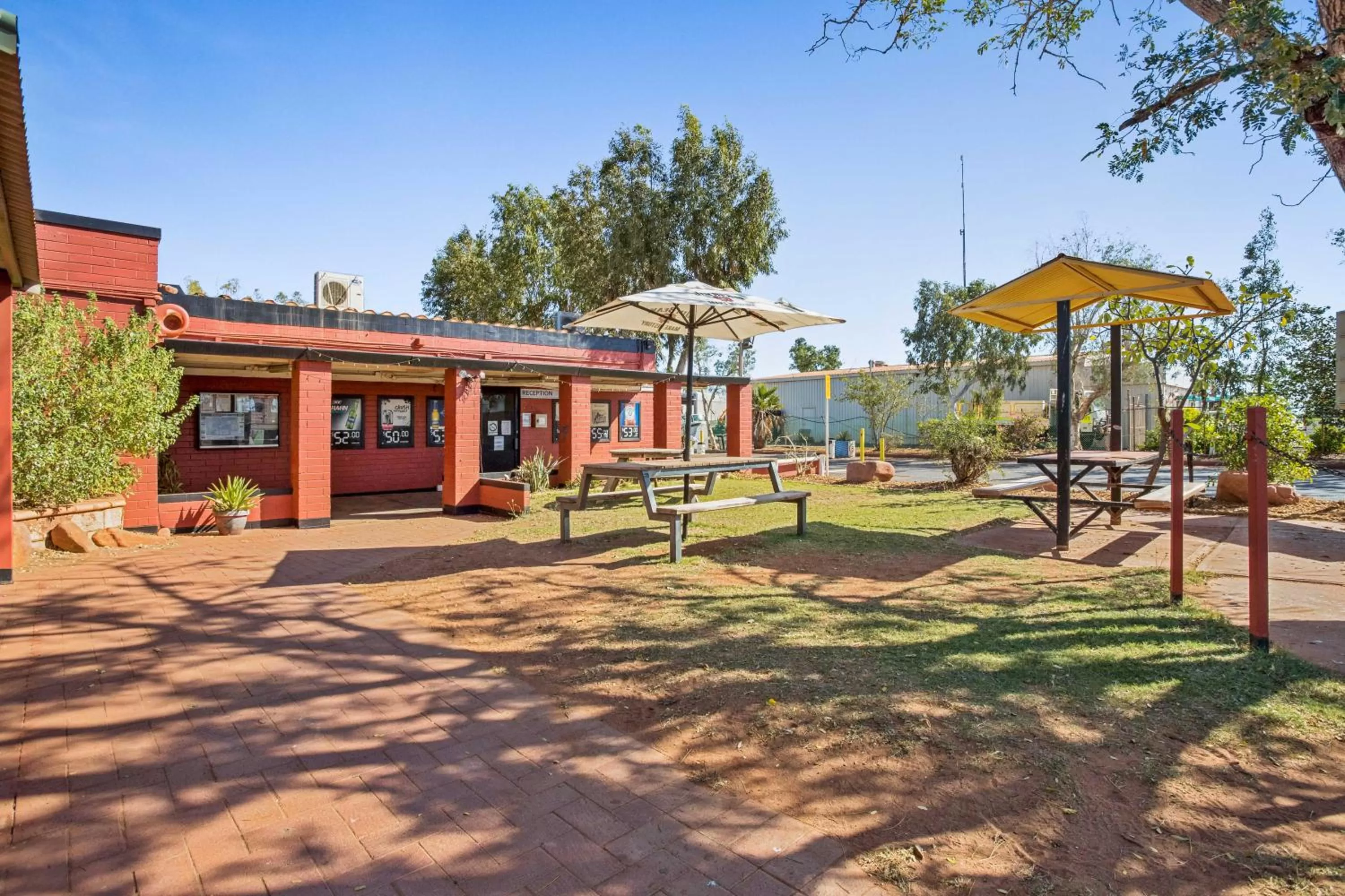 Property building in AAOK Karratha Caravan Park