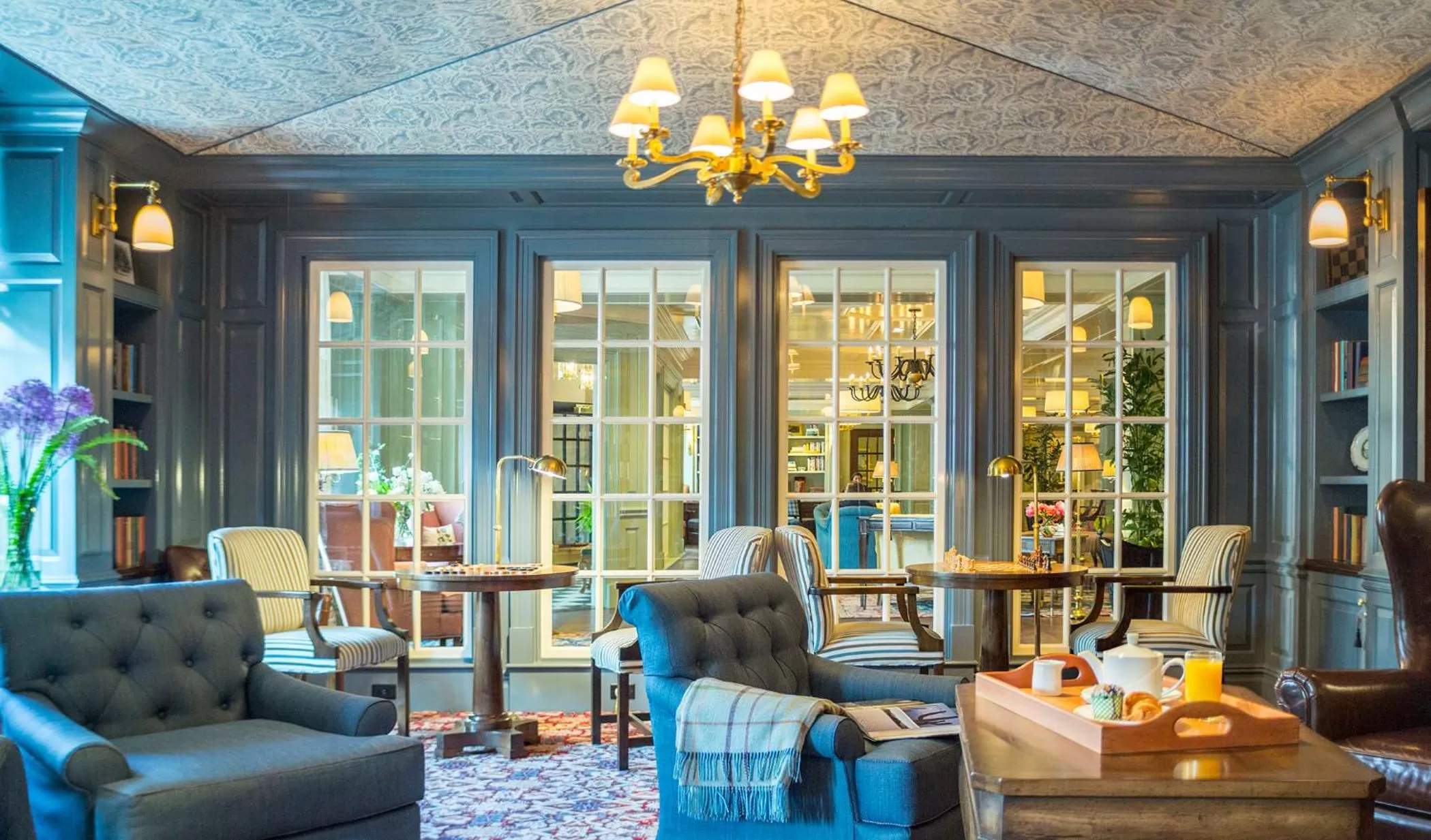 Communal lounge/ TV room in Woodstock Inn & Resort