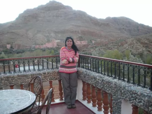 Balcony/Terrace in Maison d'Hôte Valentine