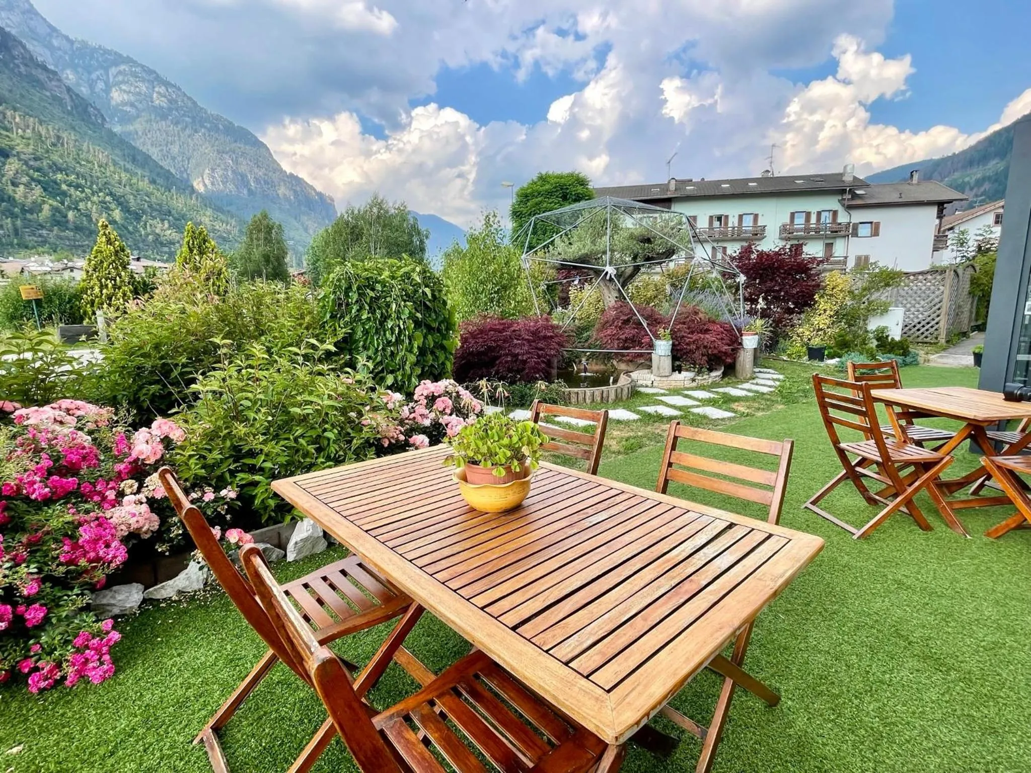 Garden in Negritella Sweet Hotel