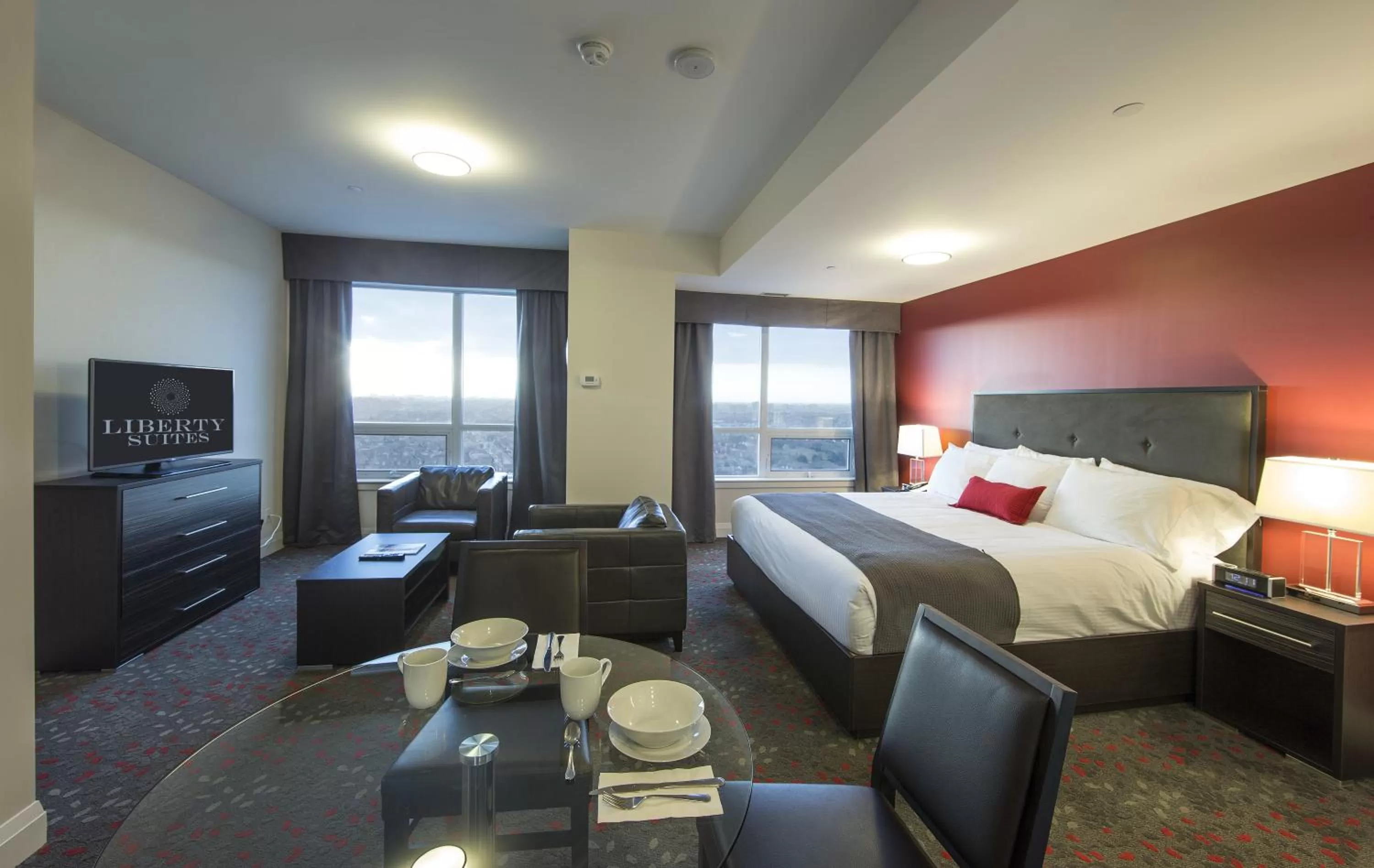 Queen Studio in Liberty Suites