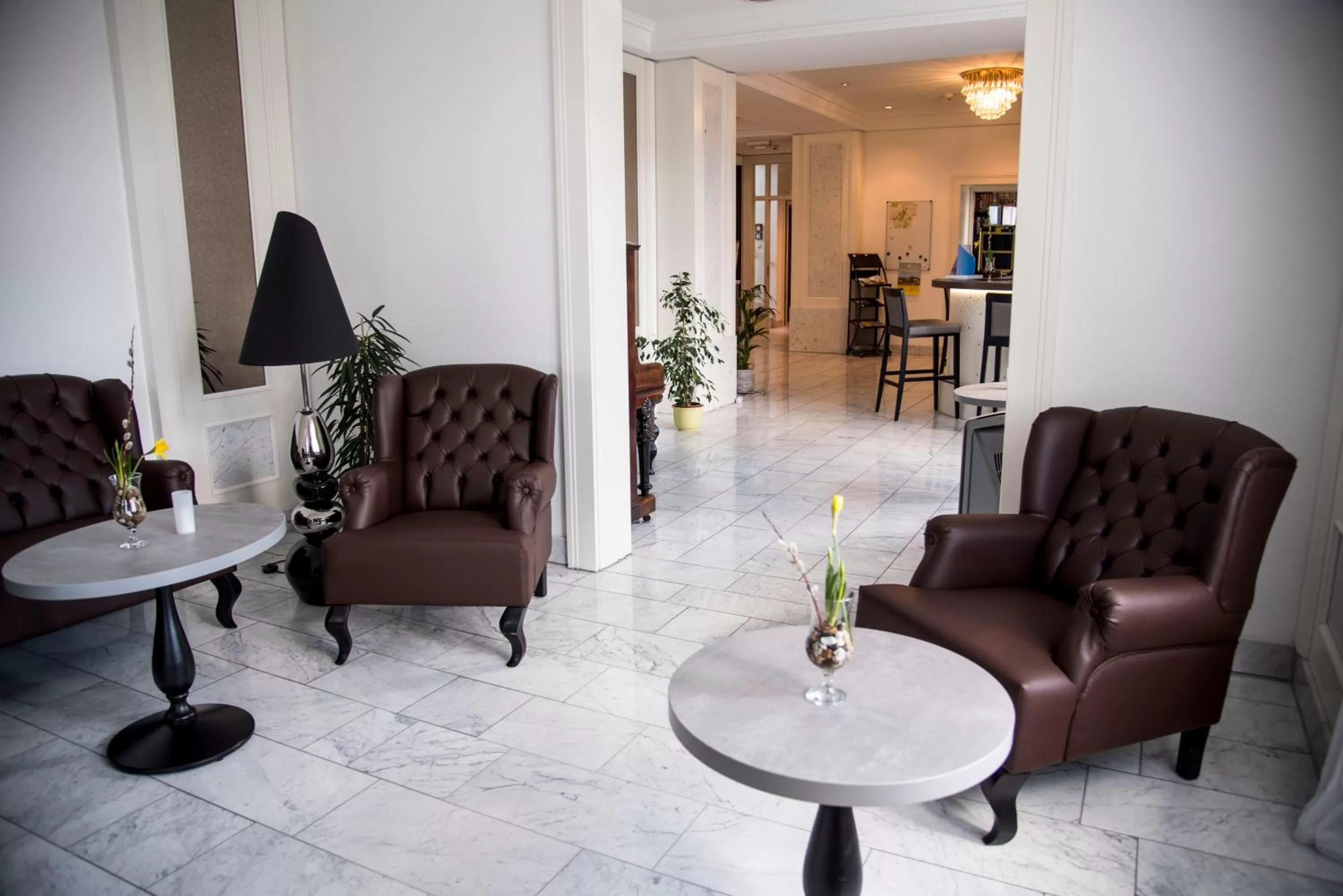 Lobby or reception in Hotel Villa Elsa