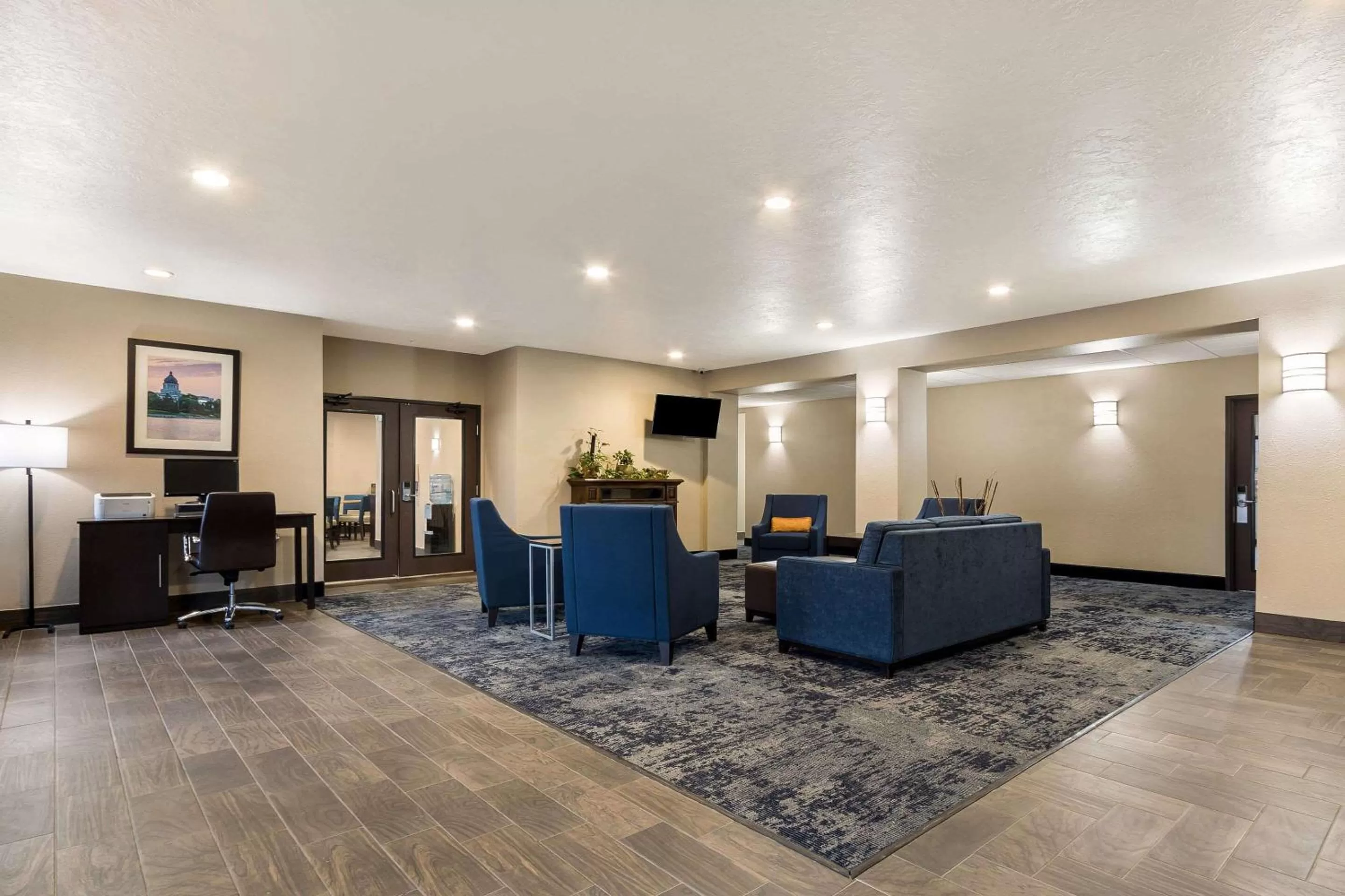 Lobby or reception in Comfort Inn Yankton SD