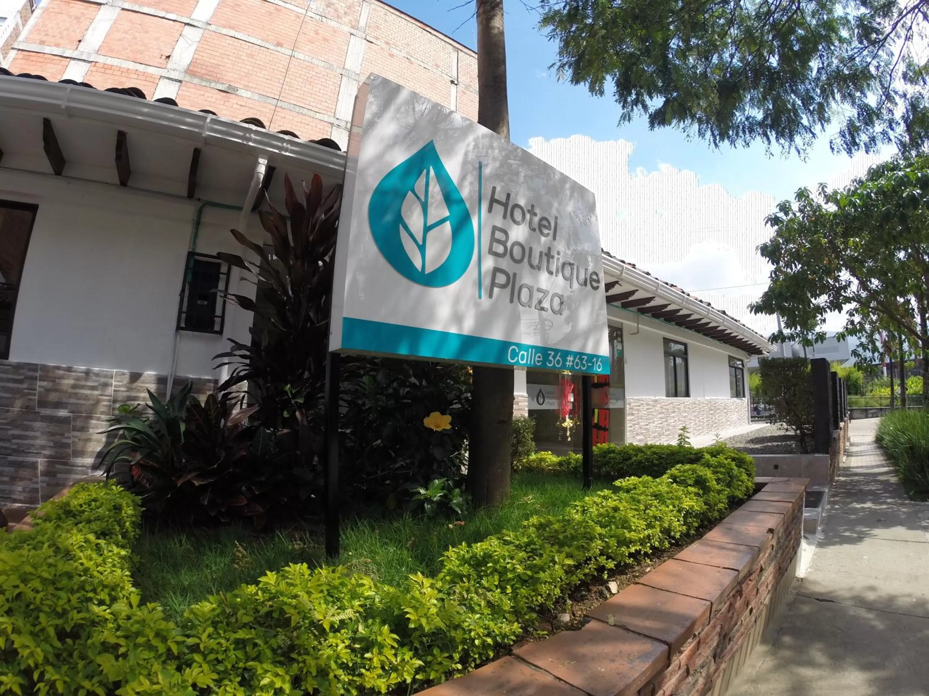 Facade/entrance in Hotel Boutique Plaza