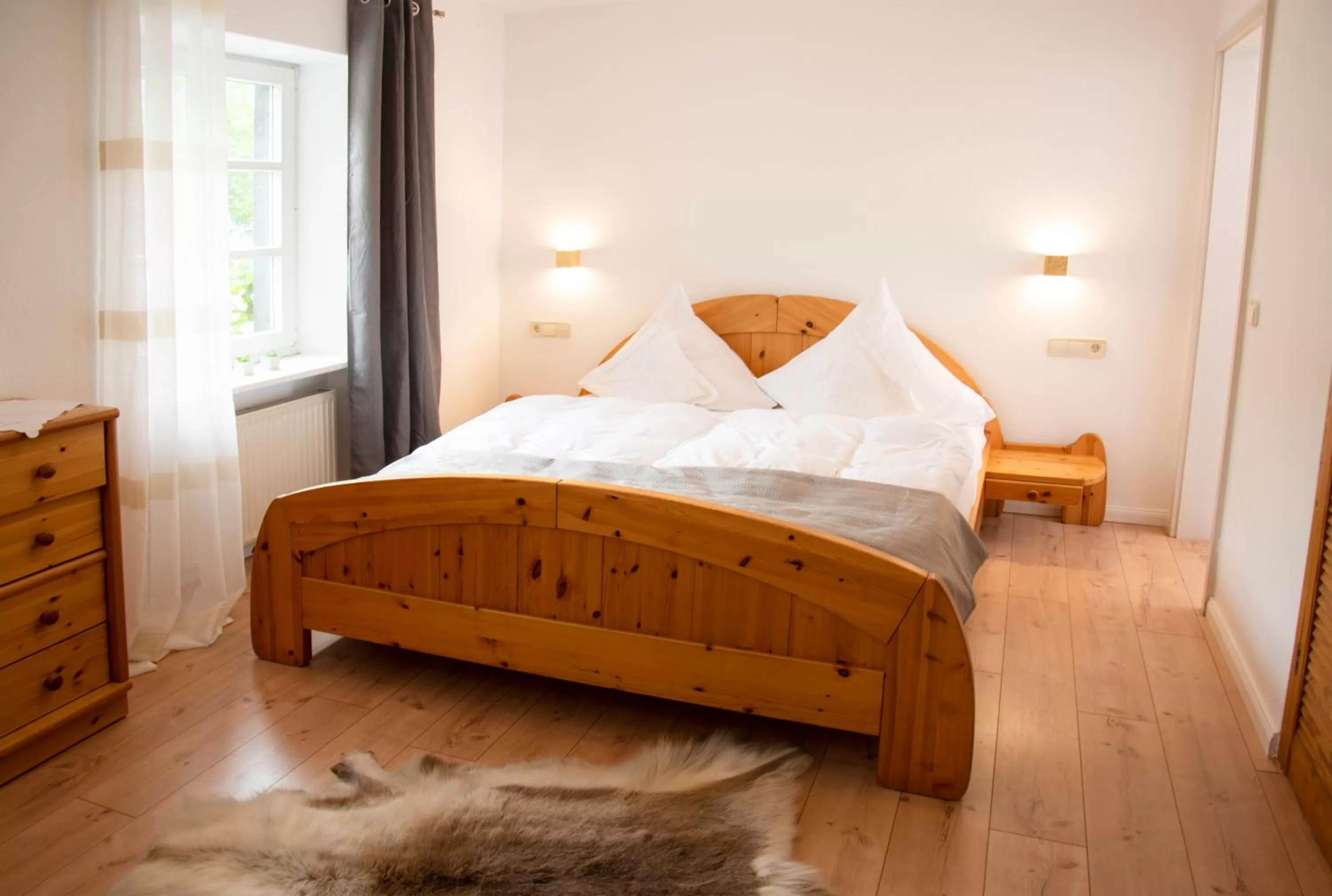 Bed in Landhaus Halferschenke