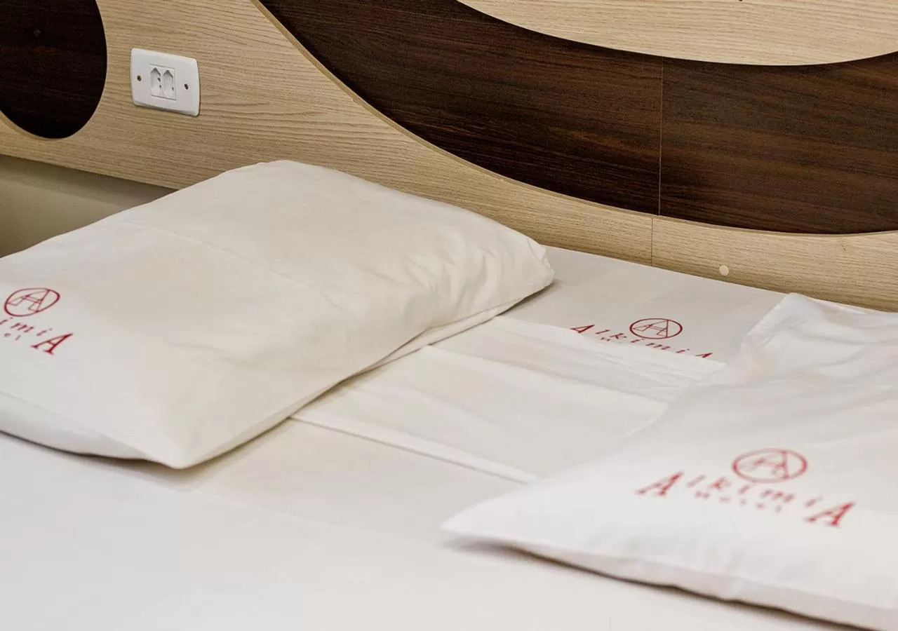 Bed in Alkimia Hotel