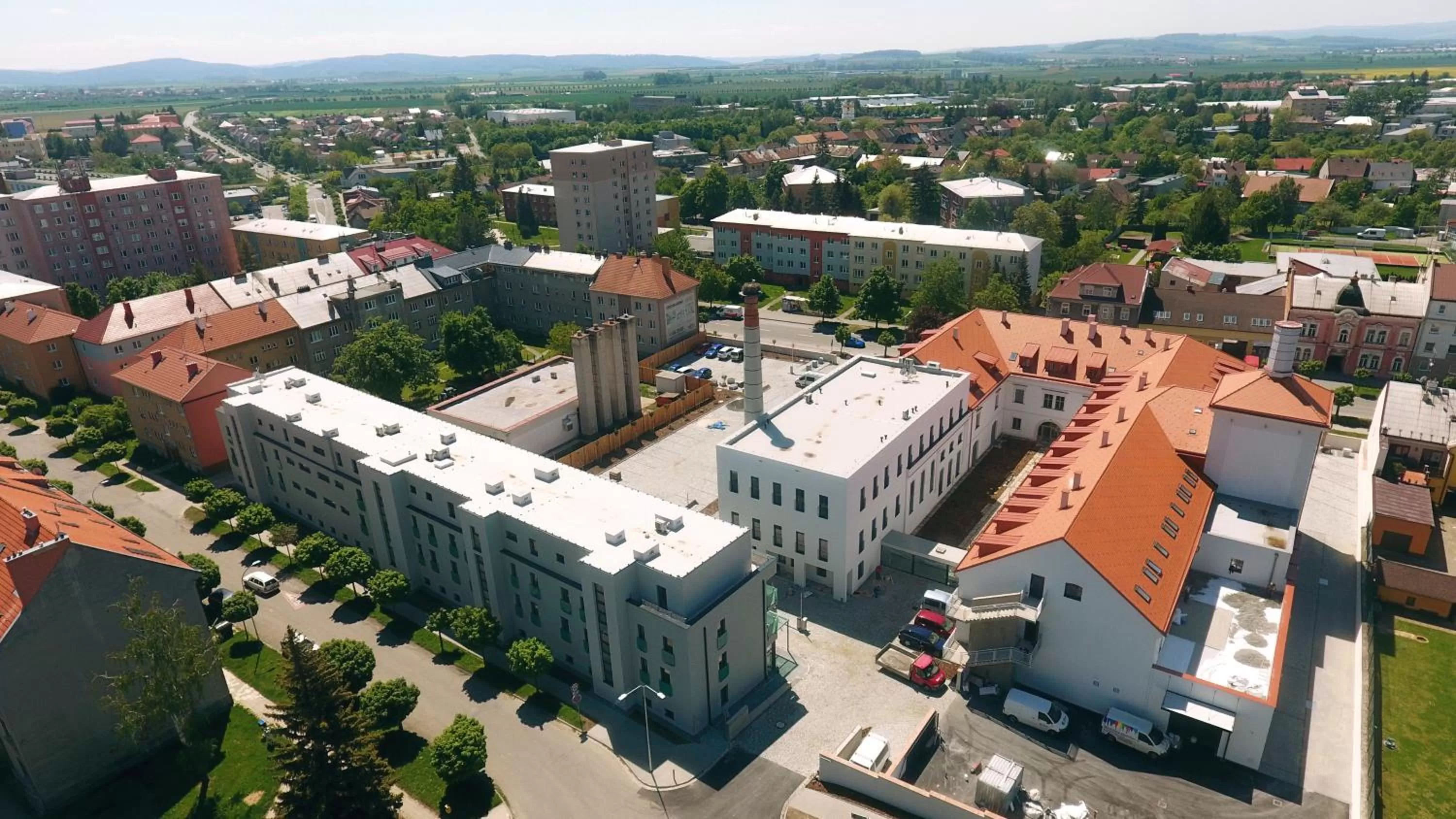 Property building in Hotel Panský Pivovar