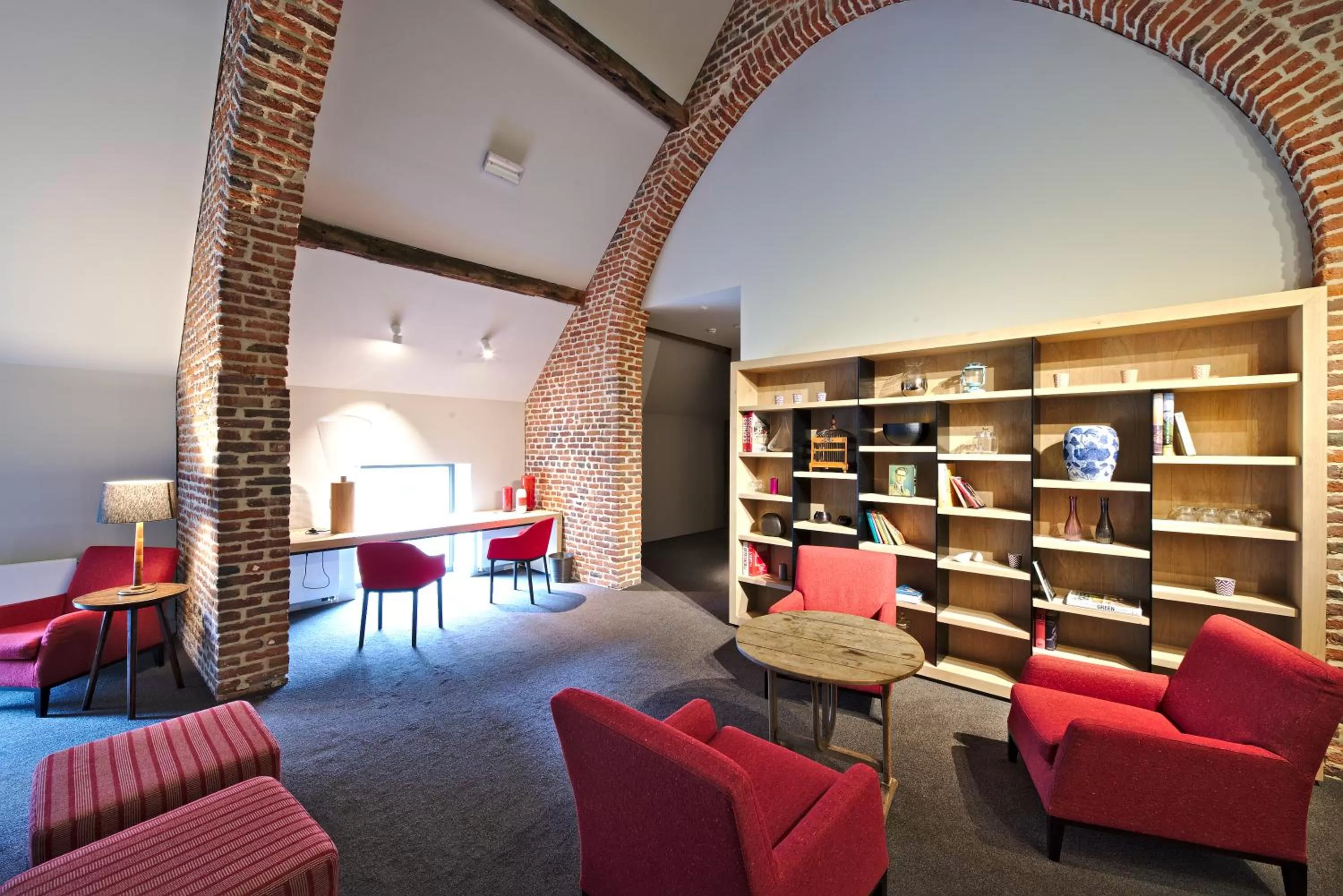 Communal lounge/ TV room in Domaine de Naxhelet