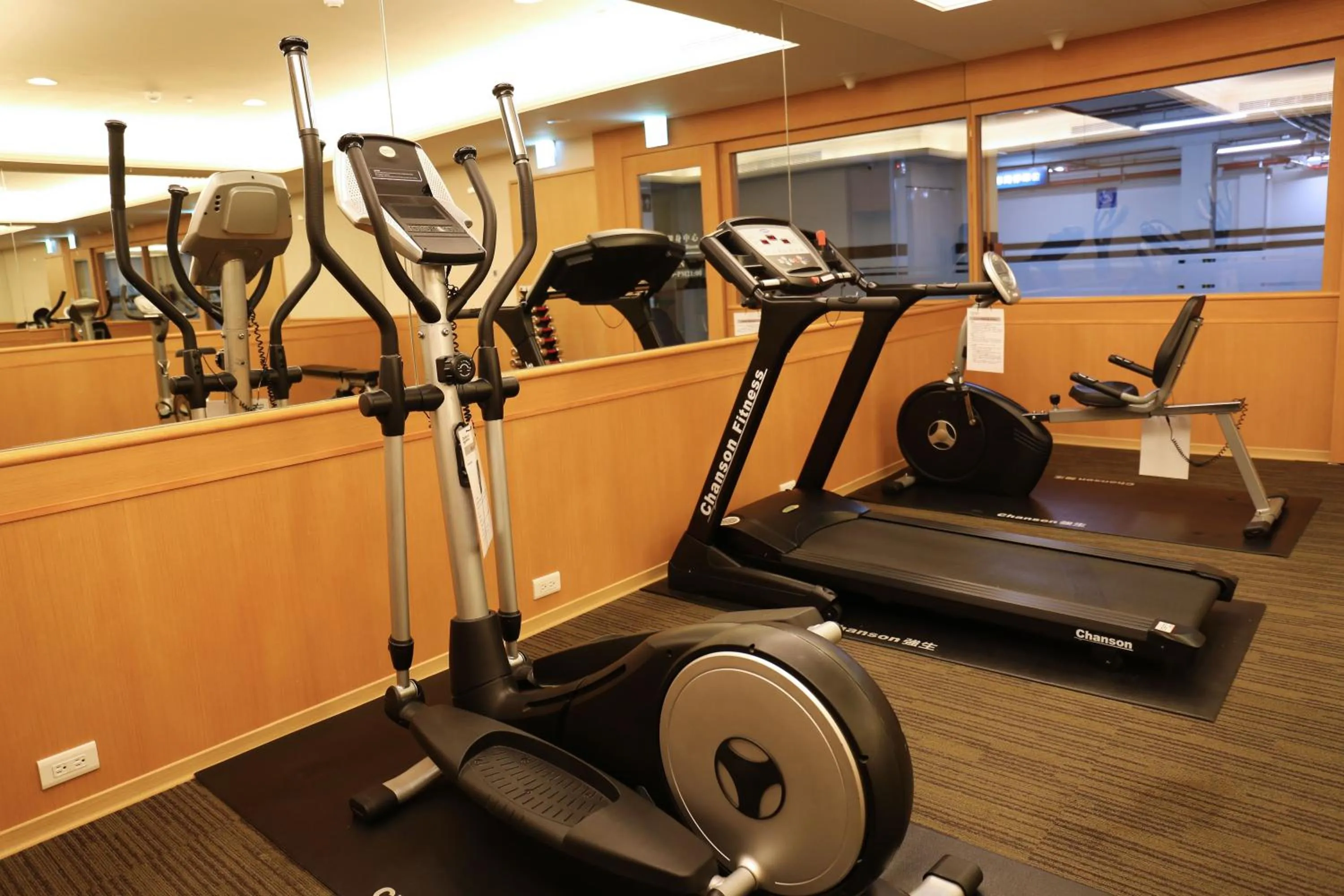Fitness centre/facilities in Fuward Hotel Tainan