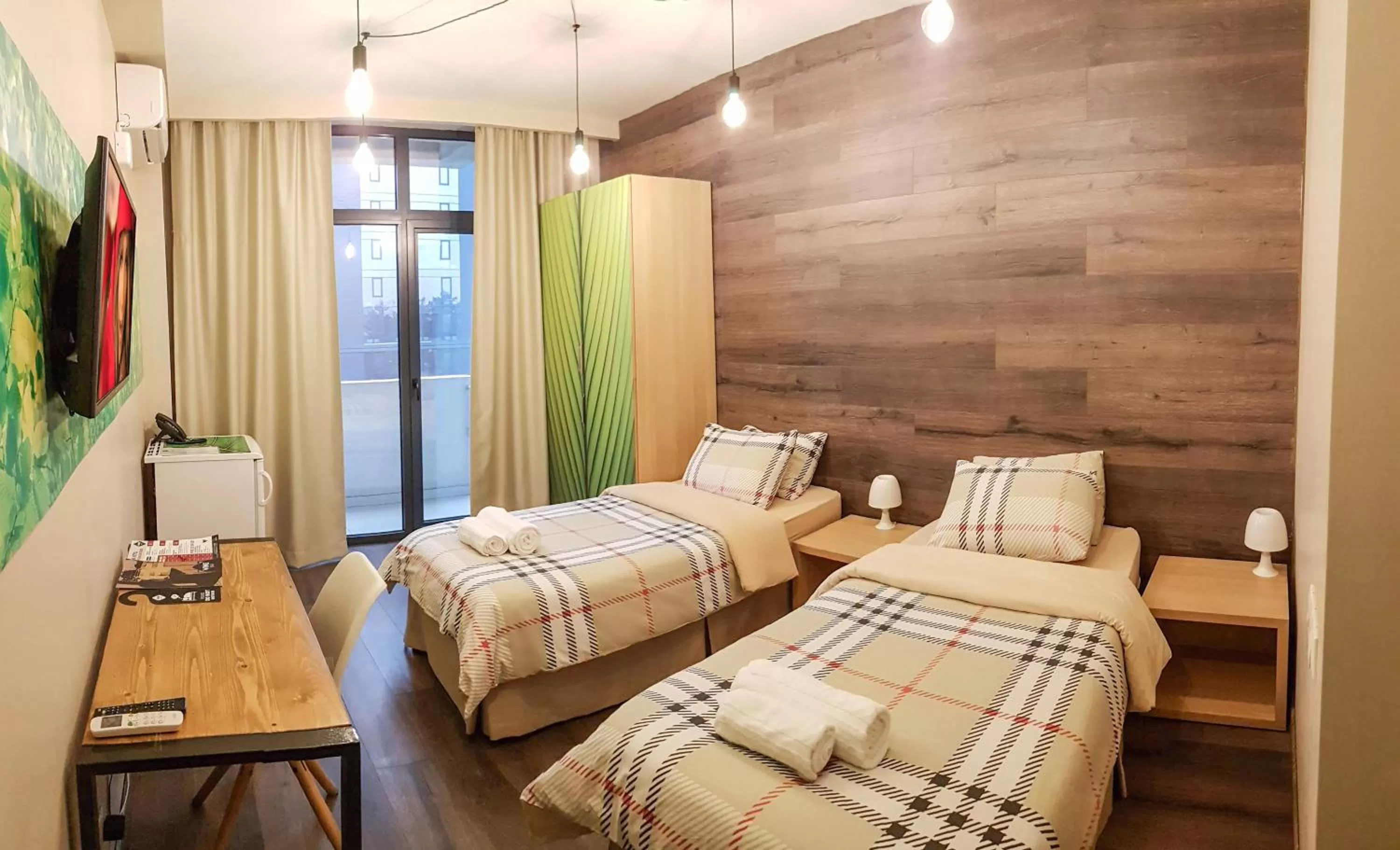 Bed in Wine Hotel Chisinau