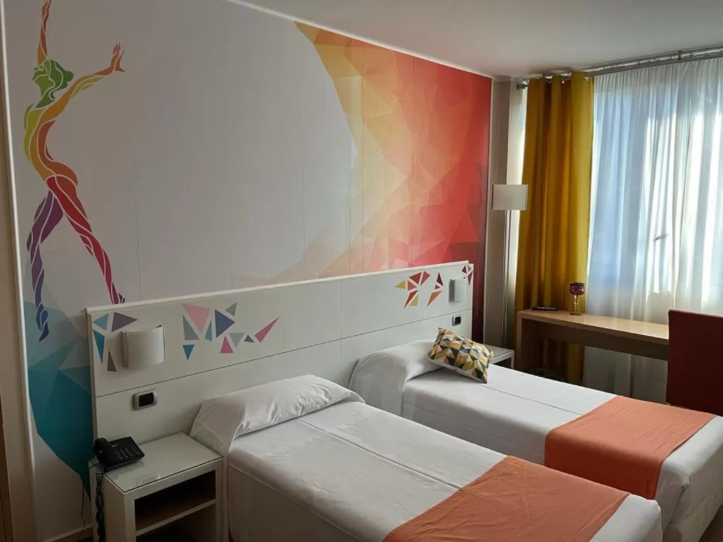 Bed in Hotel Sporting Brugherio